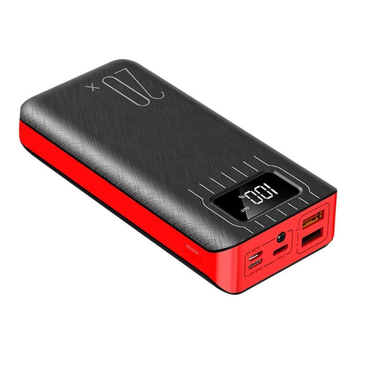 20000mAh External Battery Power Bank Dual USB With LED Flashlight - Trendy Life Gadgets