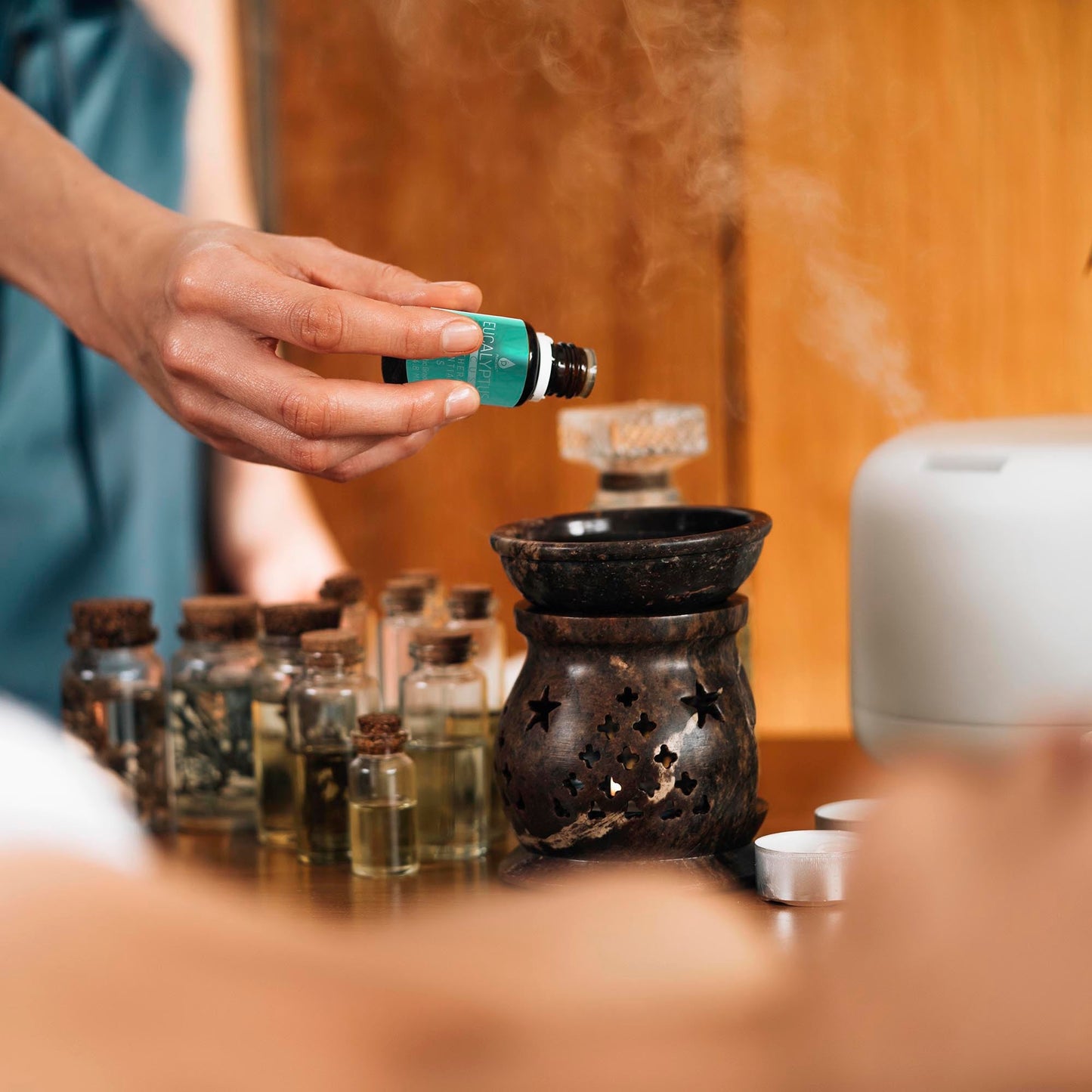 3 Pack Aromatherapy Essential oils (Lavender, Eucalyptus, Frankincense) - Trendy Life Gadgets