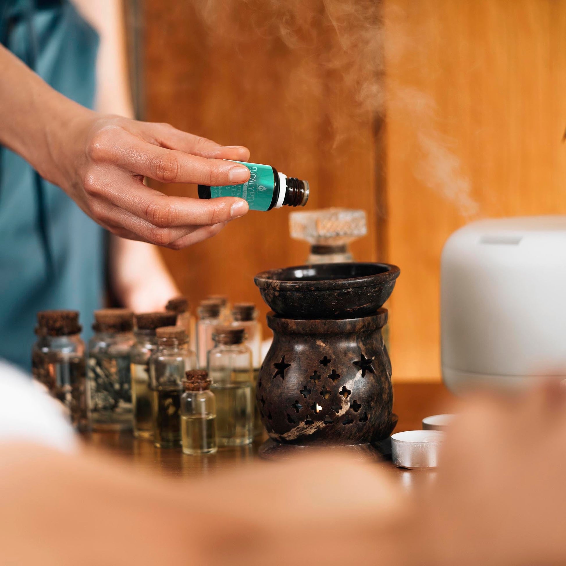 3 Pack Aromatherapy Essential oils (Lavender, Eucalyptus, Frankincense) - Trendy Life Gadgets