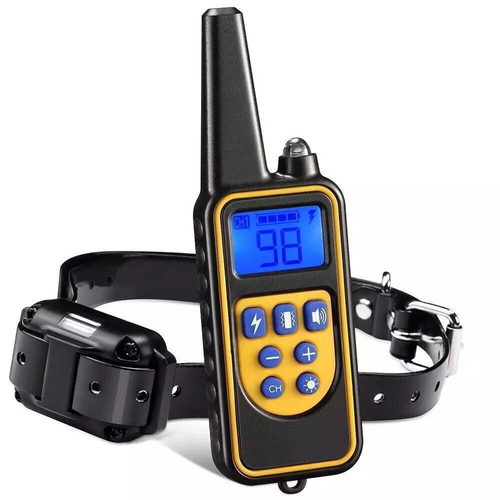 3000 FT Dog Training US Collar Rechargeable Remote Shock PET Waterproof Trainer - Trendy Life Gadgets