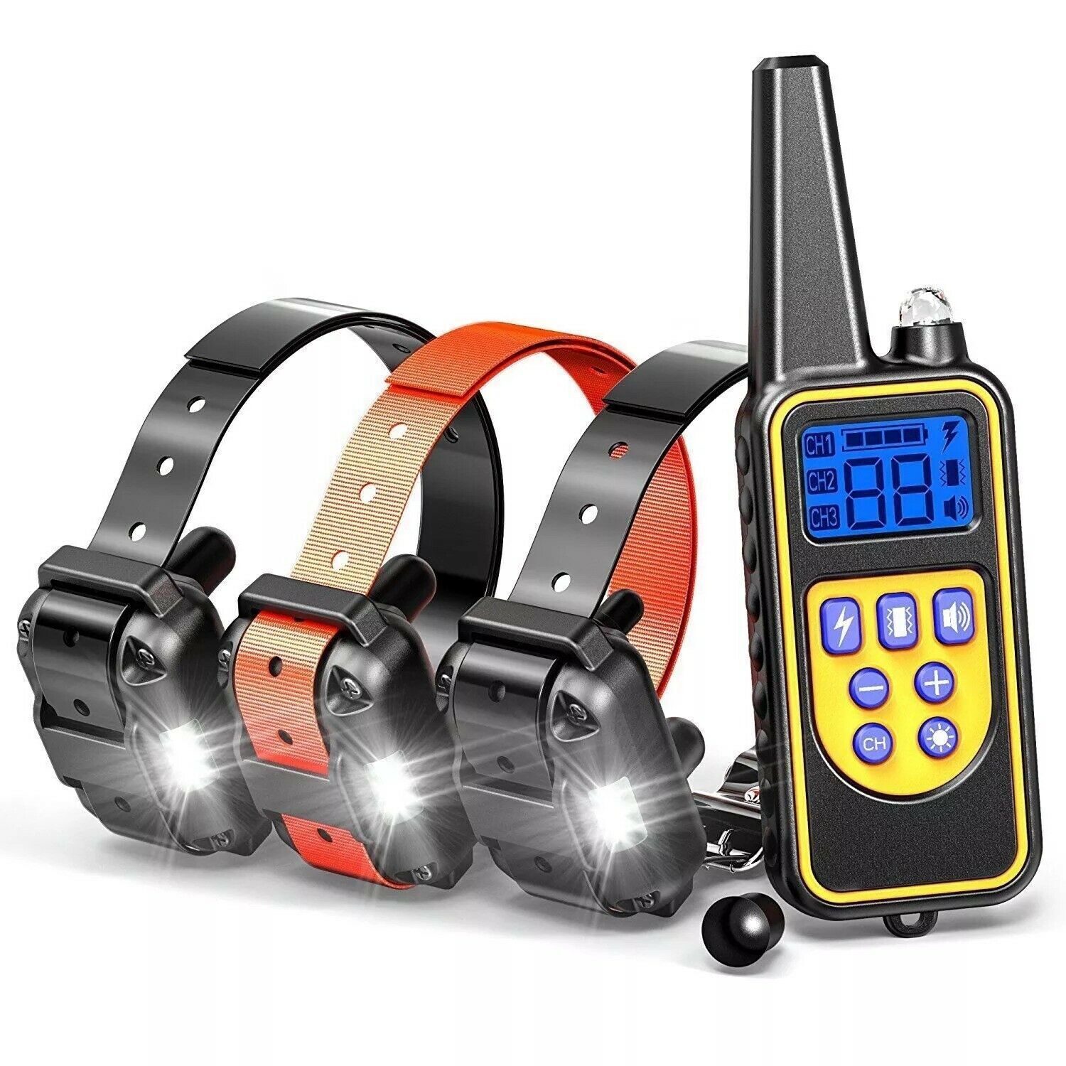 3000 FT Dog Training US Collar Rechargeable Remote Shock PET Waterproof Trainer - Trendy Life Gadgets