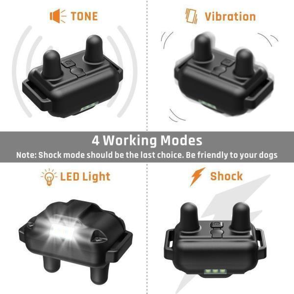 3000 FT Dog Training US Collar Rechargeable Remote Shock PET Waterproof Trainer - Trendy Life Gadgets