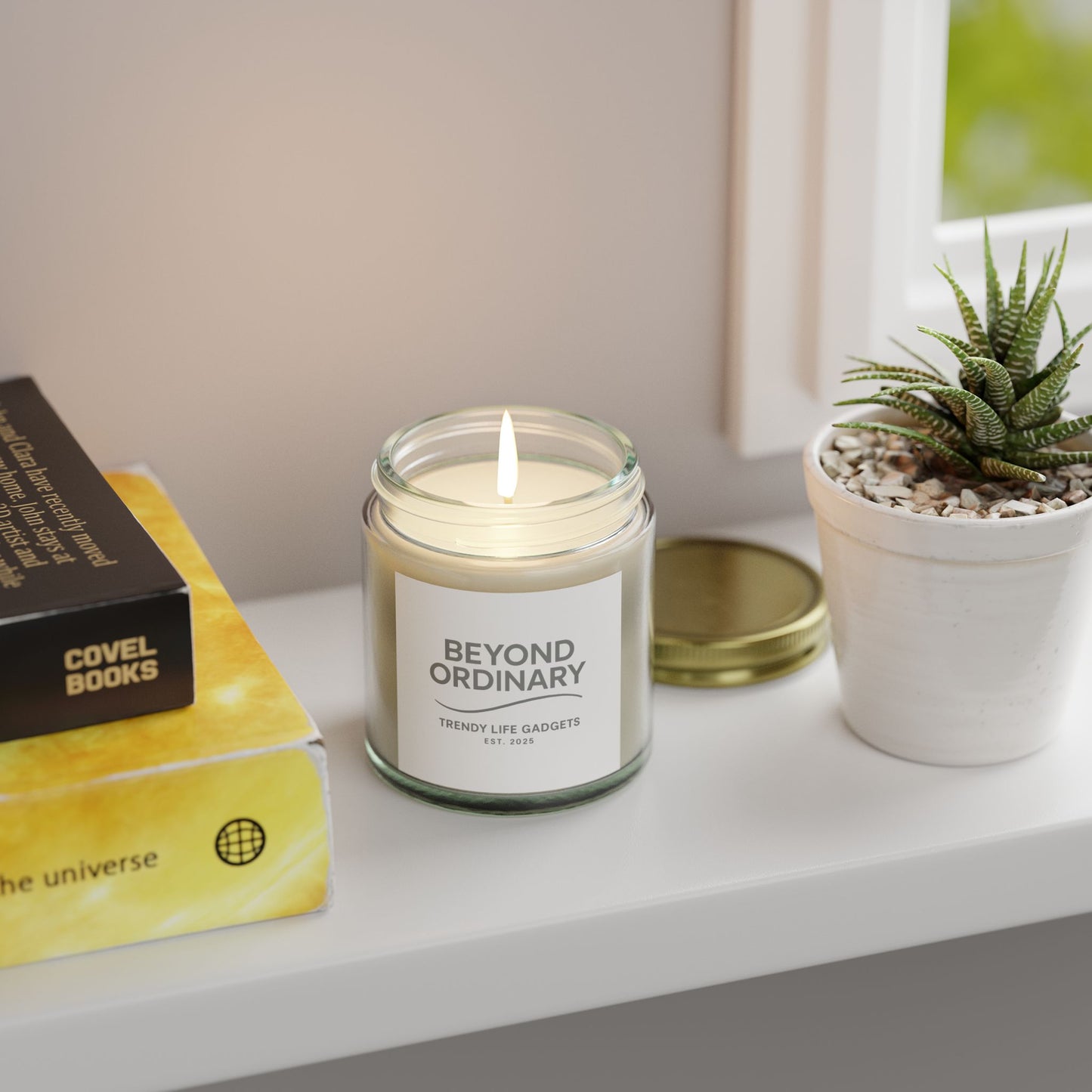 Scented Candle -  Beyond Ordinary Brand By Trendy Life Gadgets