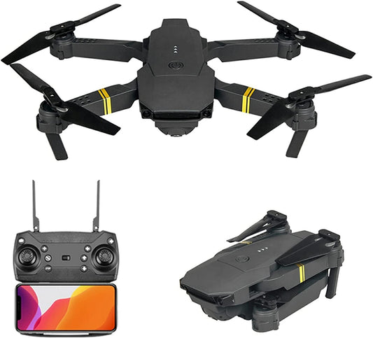4K HD Dual Camera RC FPV WiFi Portable Wide Angle Foldable Quadcopter Drone - Trendy Life Gadgets