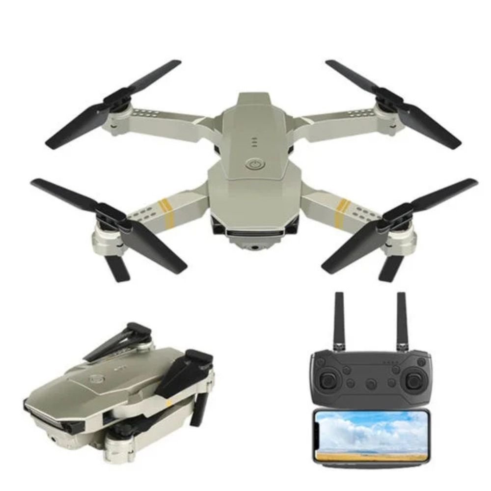 4K HD Dual Camera RC FPV WiFi Portable Wide Angle Foldable Quadcopter Drone - Trendy Life Gadgets
