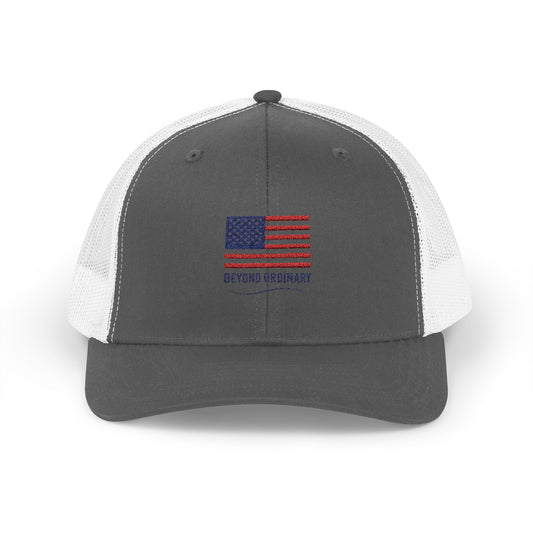 Snapback Cap - Beyond Ordinary American Flag Hat by Trendy Life Gadgets