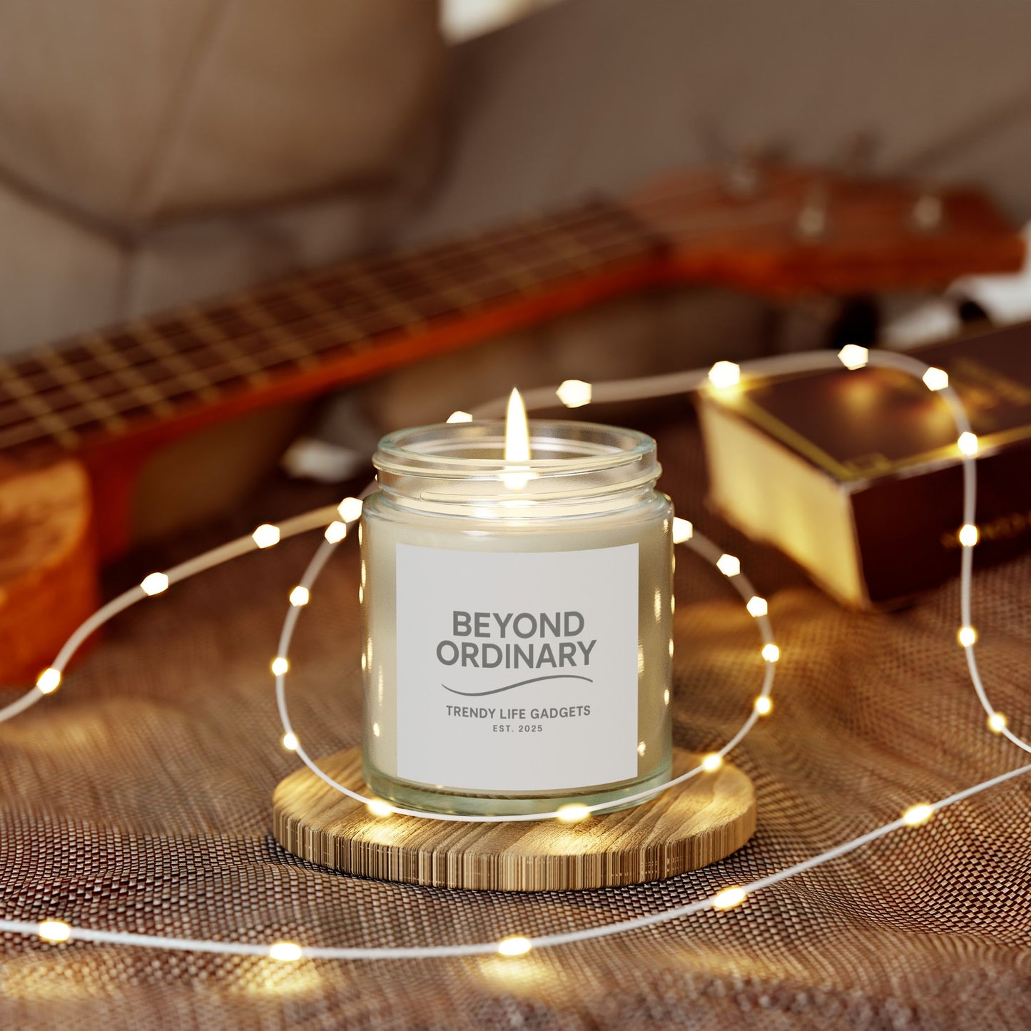 Scented Candle -  Beyond Ordinary Brand By Trendy Life Gadgets
