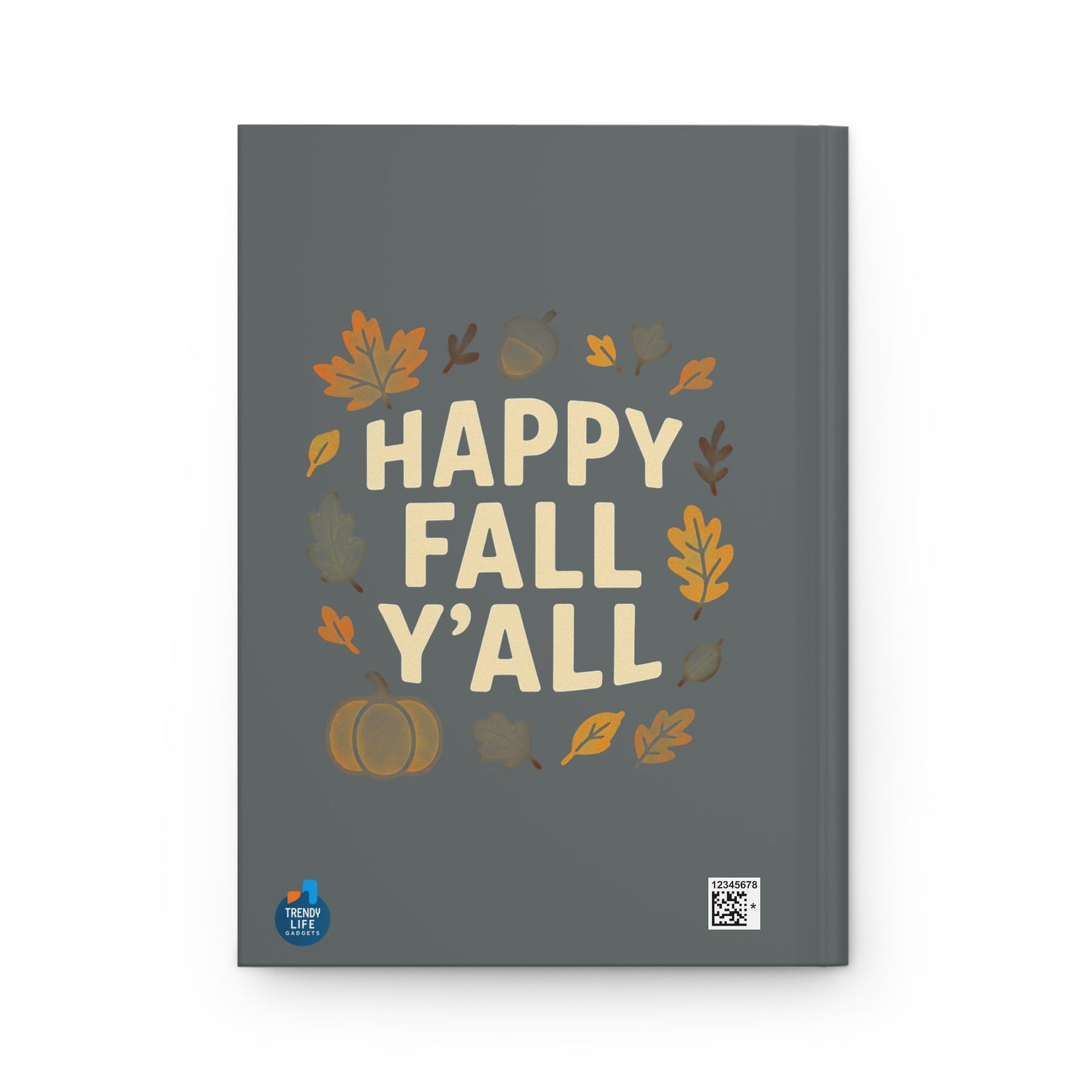 Autumn Fall Themed Hardcover Journal by Trendy Life Gadgets - Trendy Life Gadgets