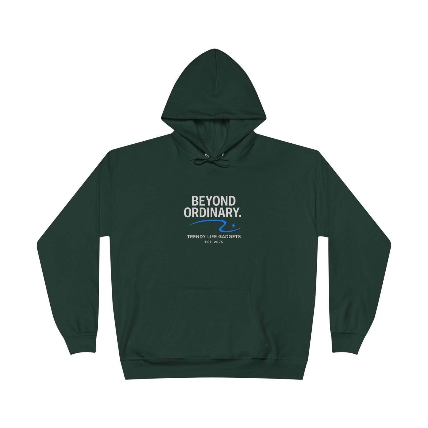 Beyond Ordinary EcoSmart Pullover Hoodie, Unisex Hoodie Sweatshirt, Sustainable Fashion, Comfortable Wear, Perfect Gift, Minimalist Style - Trendy Life Gadgets
