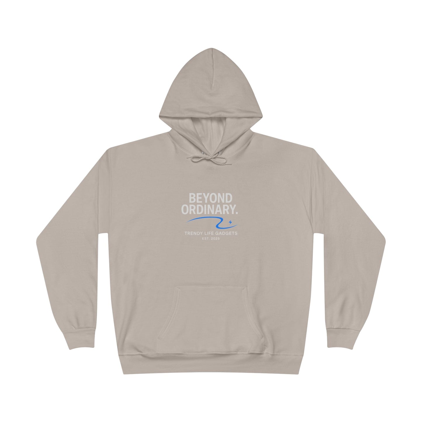 Beyond Ordinary EcoSmart Pullover Hoodie, Unisex Hoodie Sweatshirt, Sustainable Fashion, Comfortable Wear, Perfect Gift, Minimalist Style - Trendy Life Gadgets