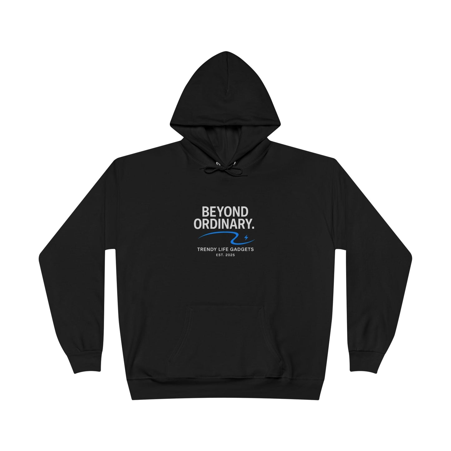 Beyond Ordinary EcoSmart Pullover Hoodie, Unisex Hoodie Sweatshirt, Sustainable Fashion, Comfortable Wear, Perfect Gift, Minimalist Style - Trendy Life Gadgets
