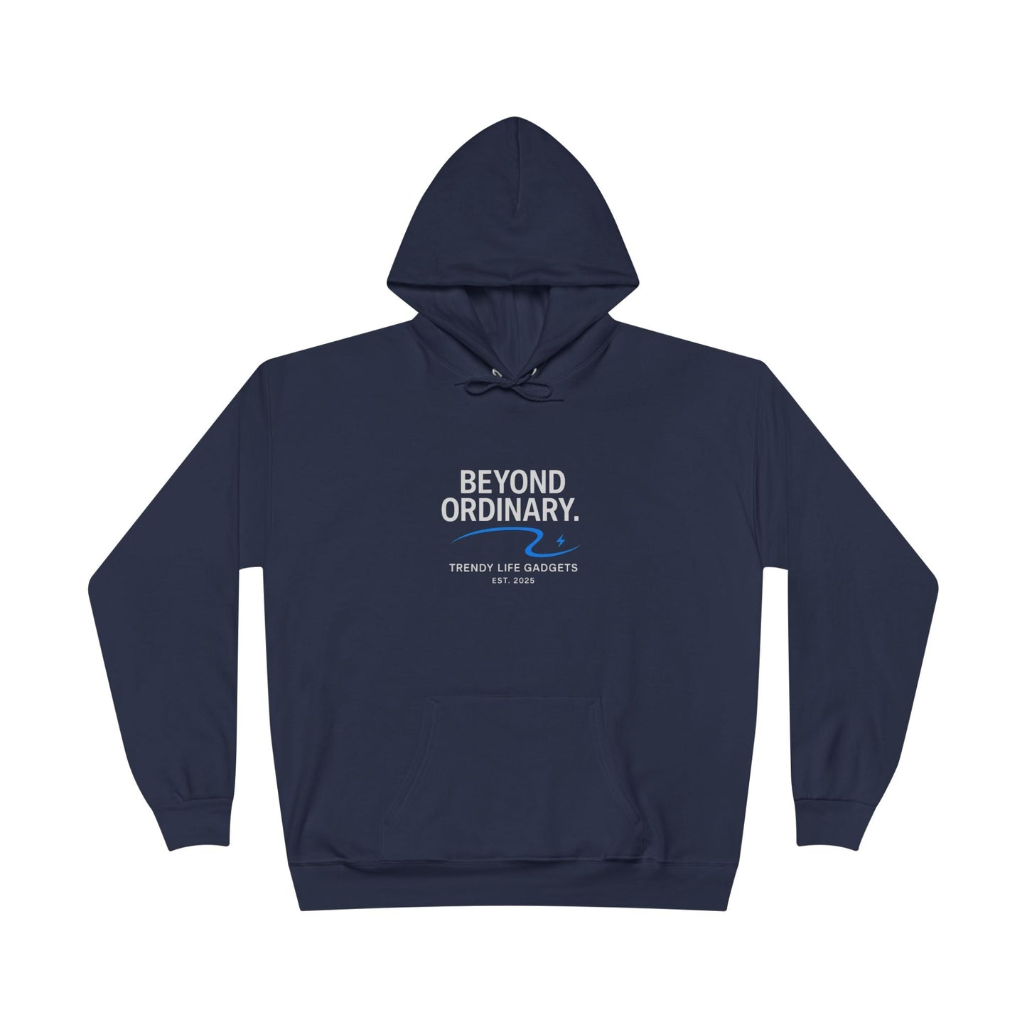 Beyond Ordinary EcoSmart Pullover Hoodie, Unisex Hoodie Sweatshirt, Sustainable Fashion, Comfortable Wear, Perfect Gift, Minimalist Style - Trendy Life Gadgets