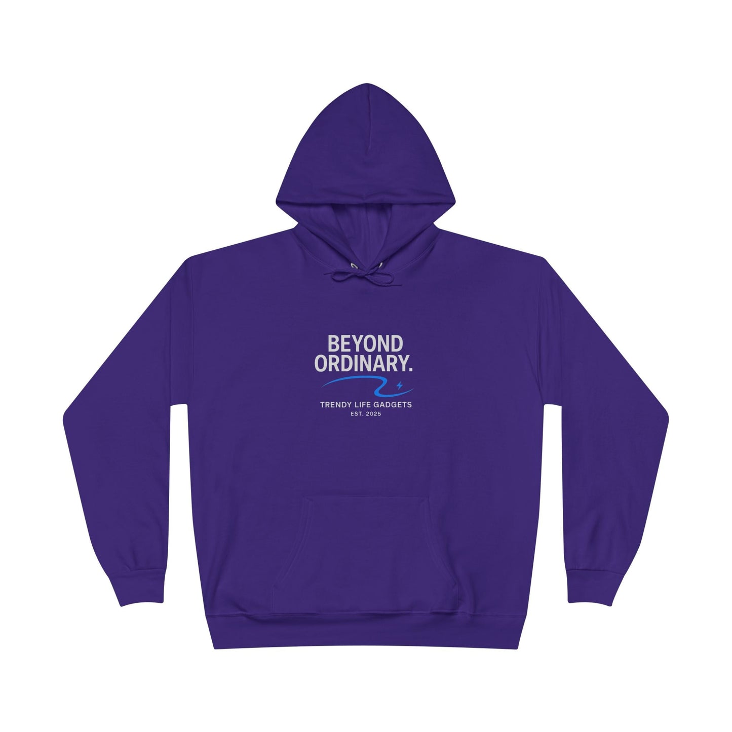 Beyond Ordinary EcoSmart Pullover Hoodie, Unisex Hoodie Sweatshirt, Sustainable Fashion, Comfortable Wear, Perfect Gift, Minimalist Style - Trendy Life Gadgets