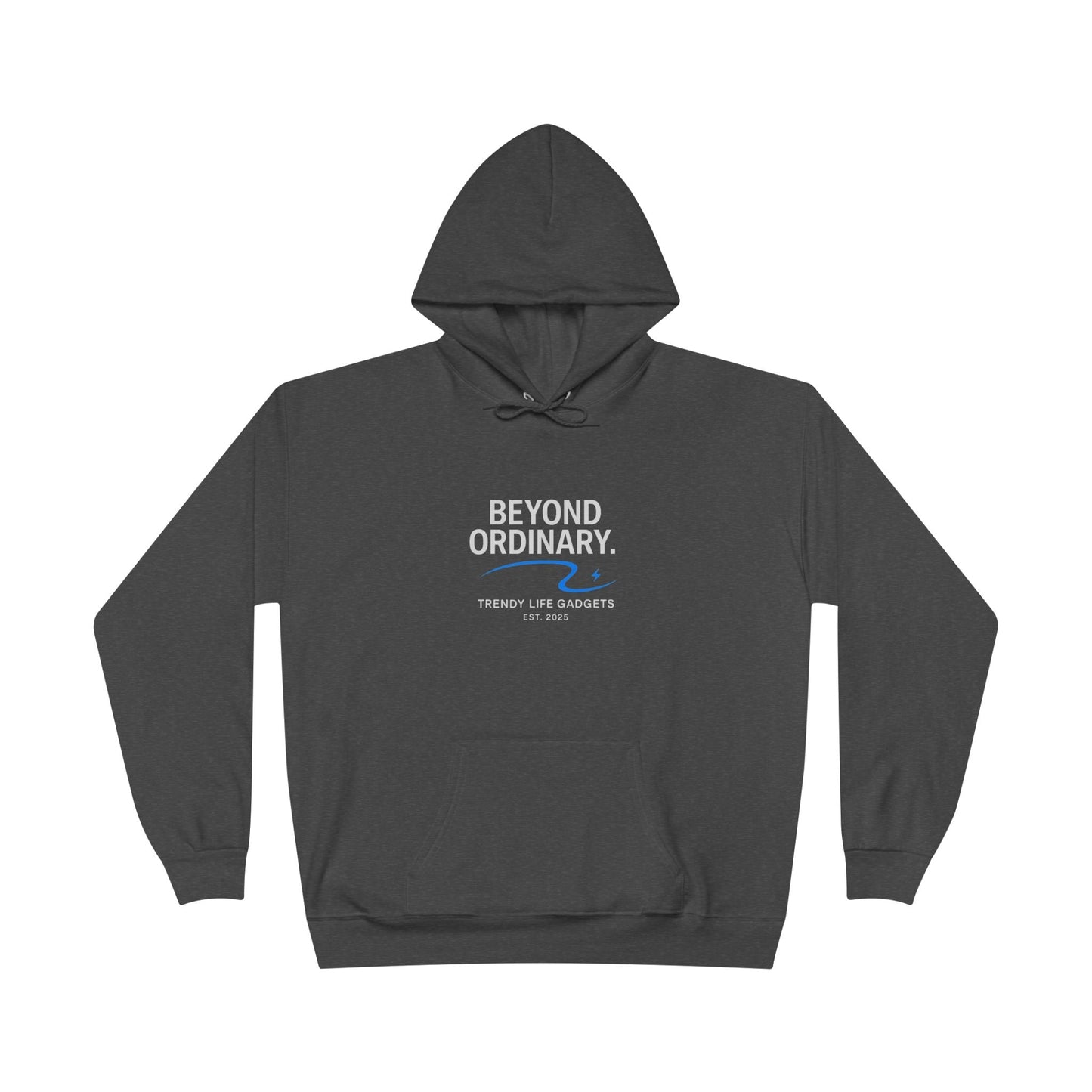 Beyond Ordinary EcoSmart Pullover Hoodie, Unisex Hoodie Sweatshirt, Sustainable Fashion, Comfortable Wear, Perfect Gift, Minimalist Style - Trendy Life Gadgets