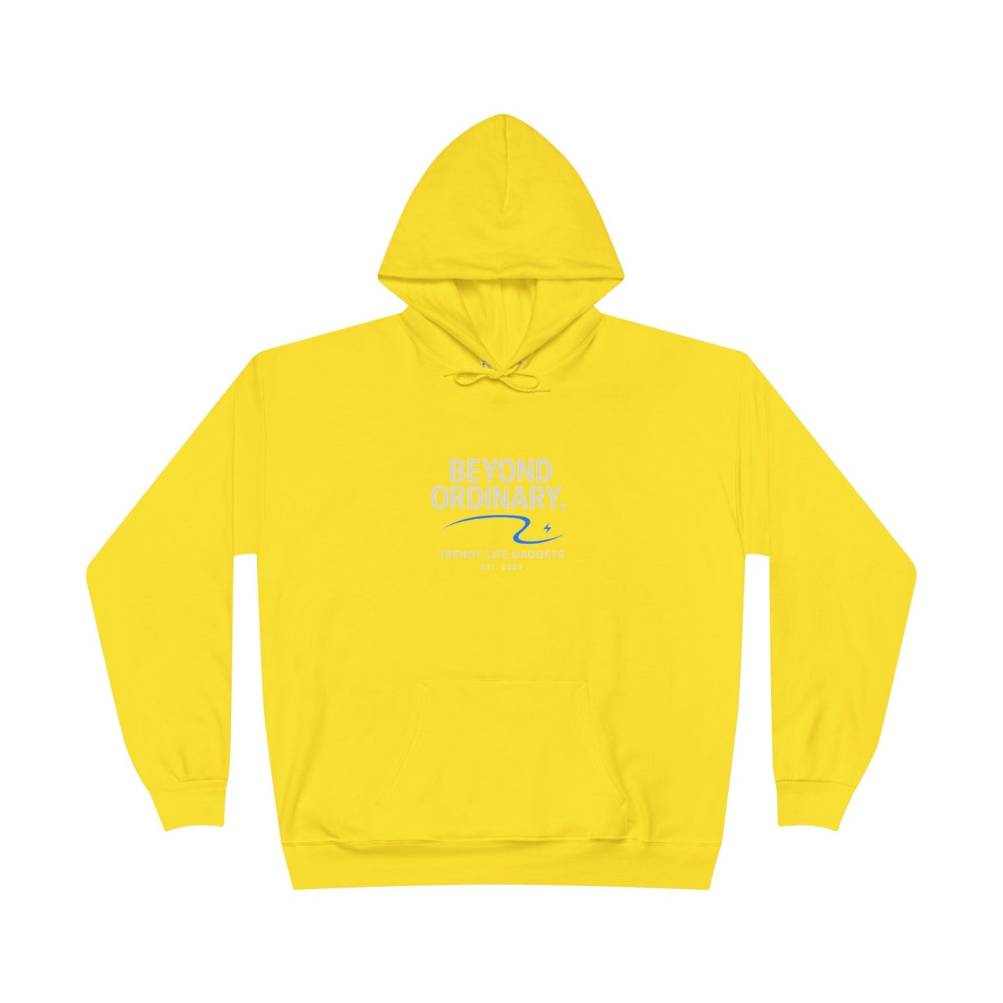 Beyond Ordinary EcoSmart Pullover Hoodie, Unisex Hoodie Sweatshirt, Sustainable Fashion, Comfortable Wear, Perfect Gift, Minimalist Style - Trendy Life Gadgets