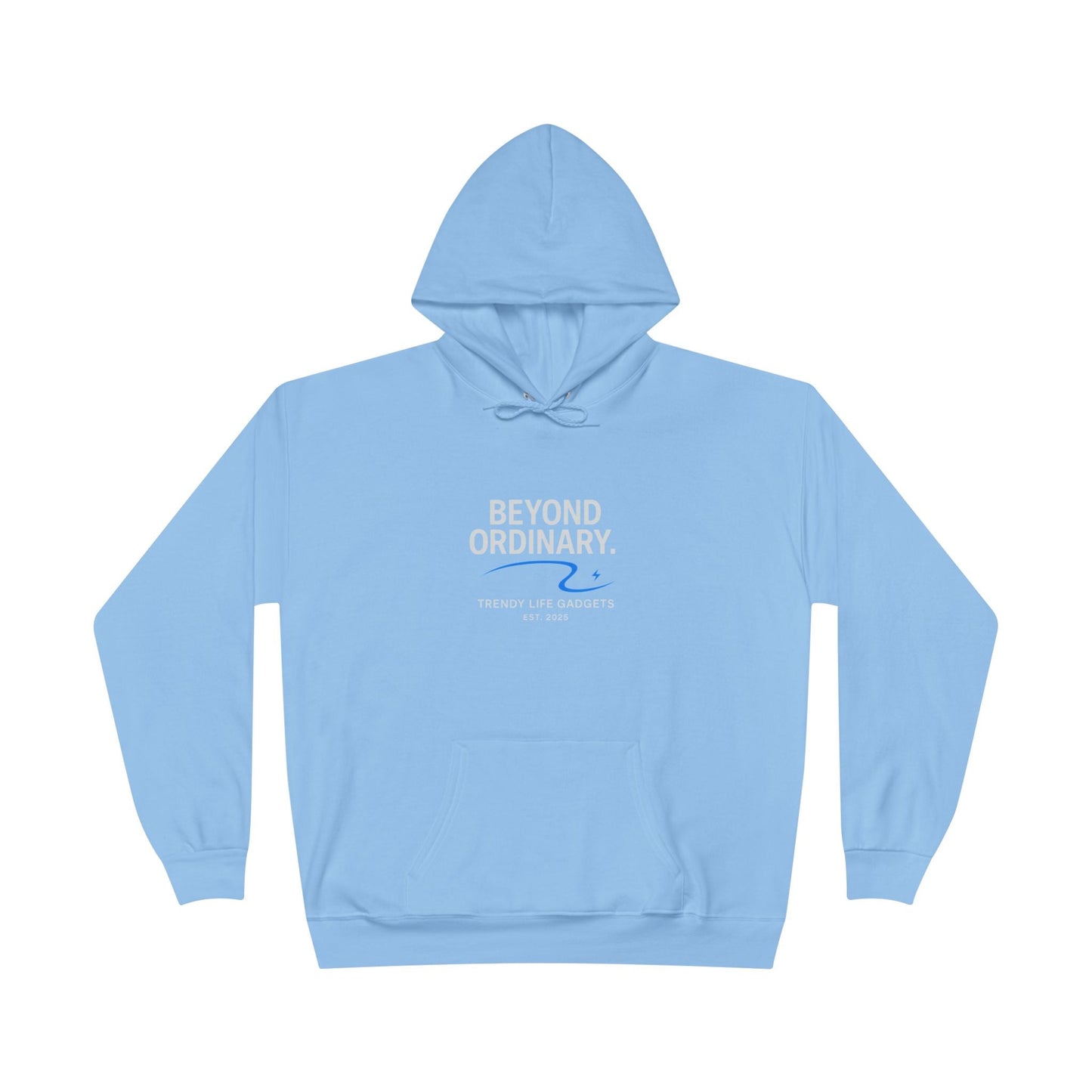 Beyond Ordinary EcoSmart Pullover Hoodie, Unisex Hoodie Sweatshirt, Sustainable Fashion, Comfortable Wear, Perfect Gift, Minimalist Style - Trendy Life Gadgets