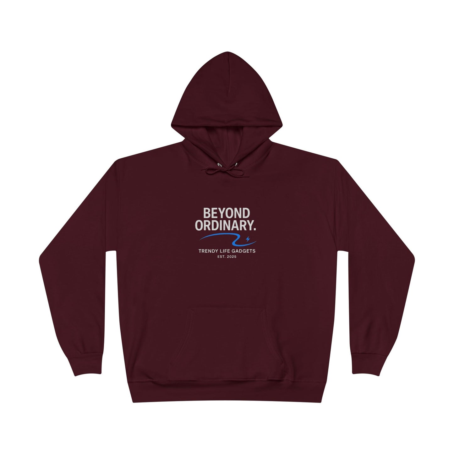 Beyond Ordinary EcoSmart Pullover Hoodie, Unisex Hoodie Sweatshirt, Sustainable Fashion, Comfortable Wear, Perfect Gift, Minimalist Style - Trendy Life Gadgets