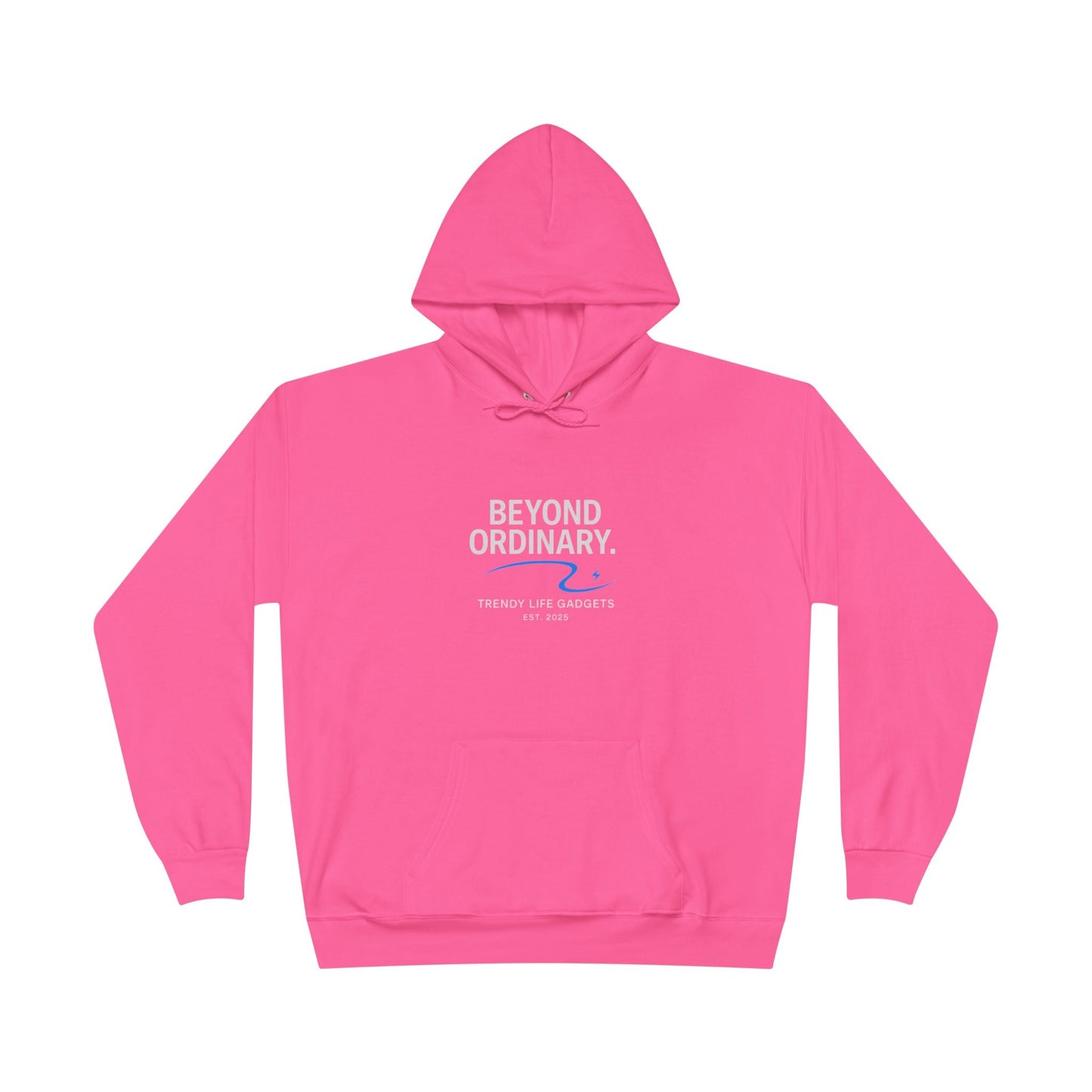 Beyond Ordinary EcoSmart Pullover Hoodie, Unisex Hoodie Sweatshirt, Sustainable Fashion, Comfortable Wear, Perfect Gift, Minimalist Style - Trendy Life Gadgets