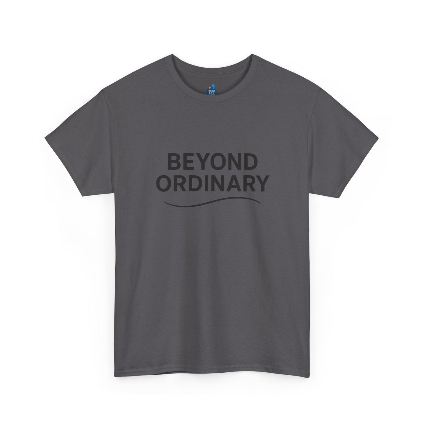 Beyond Ordinary Unisex Cotton Tee - Casual Comfort, Fashion Statement, Gift for Friends, Everyday Wear, Unique Style - Trendy Life Gadgets