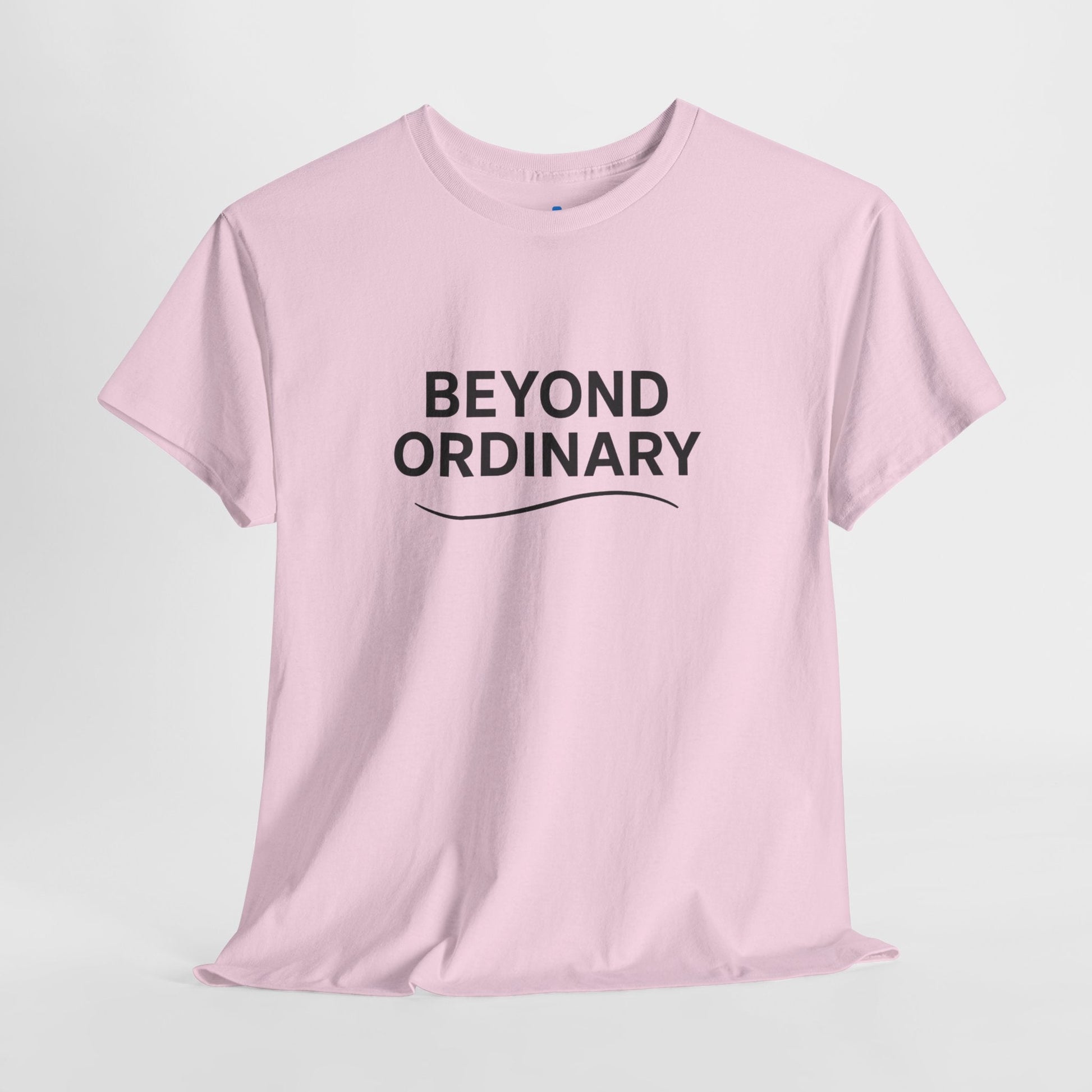 Beyond Ordinary Unisex Cotton Tee - Casual Comfort, Fashion Statement, Gift for Friends, Everyday Wear, Unique Style - Trendy Life Gadgets