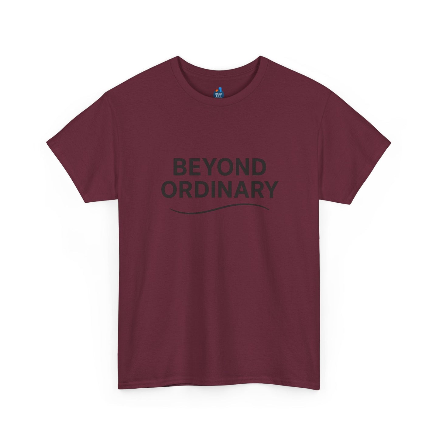 Beyond Ordinary Unisex Cotton Tee - Casual Comfort, Fashion Statement, Gift for Friends, Everyday Wear, Unique Style - Trendy Life Gadgets