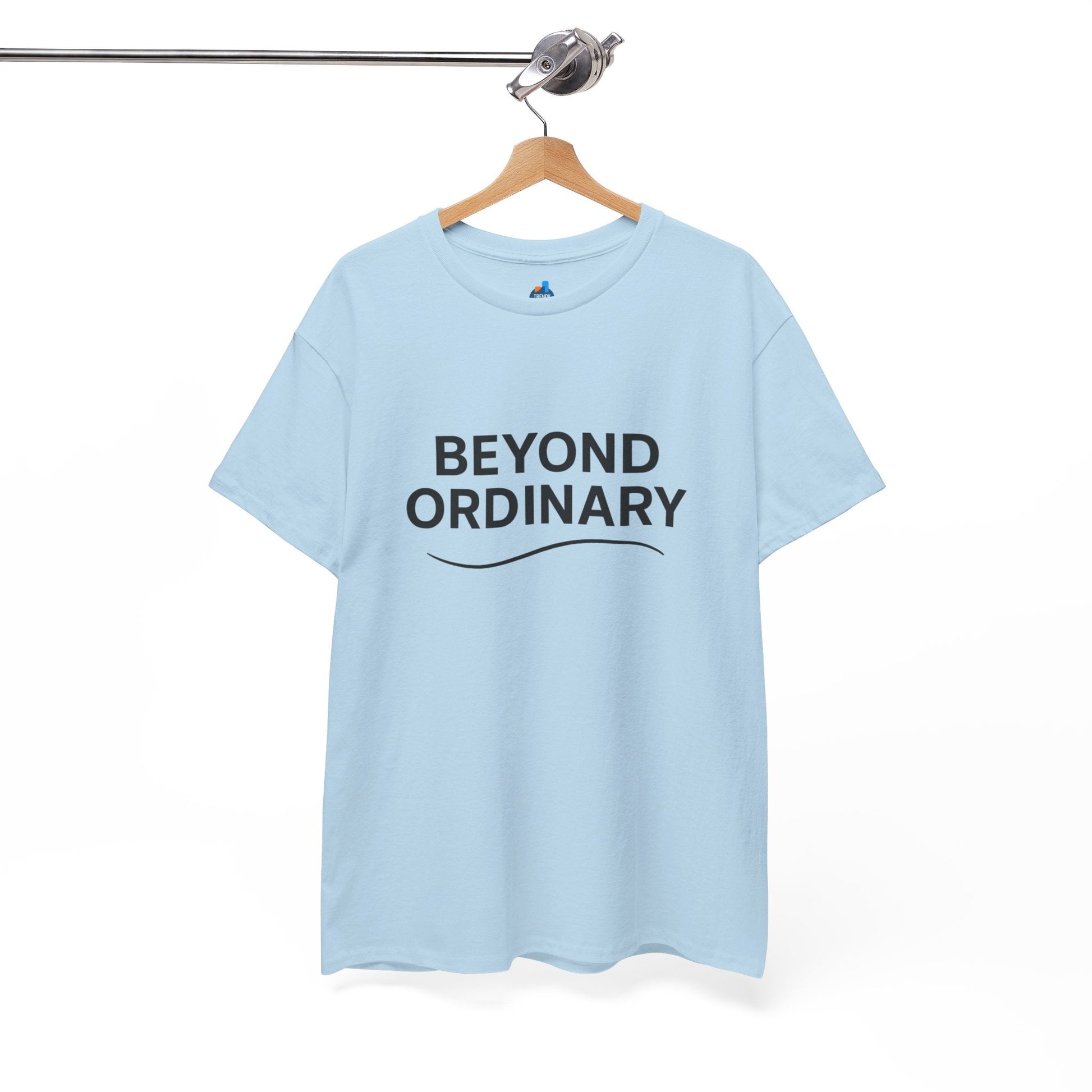 Beyond Ordinary Unisex Cotton Tee - Casual Comfort, Fashion Statement, Gift for Friends, Everyday Wear, Unique Style - Trendy Life Gadgets