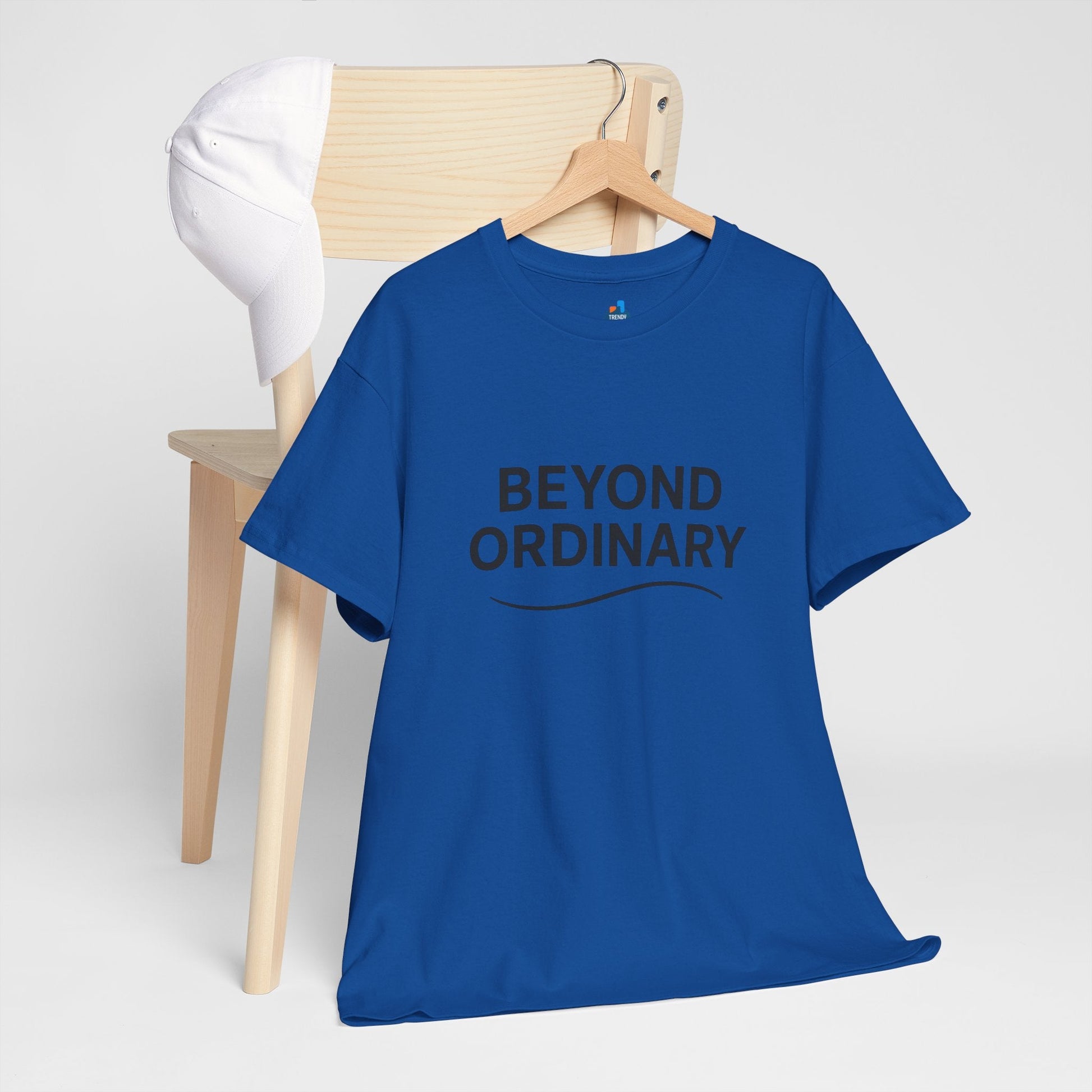 Beyond Ordinary Unisex Cotton Tee - Casual Comfort, Fashion Statement, Gift for Friends, Everyday Wear, Unique Style - Trendy Life Gadgets