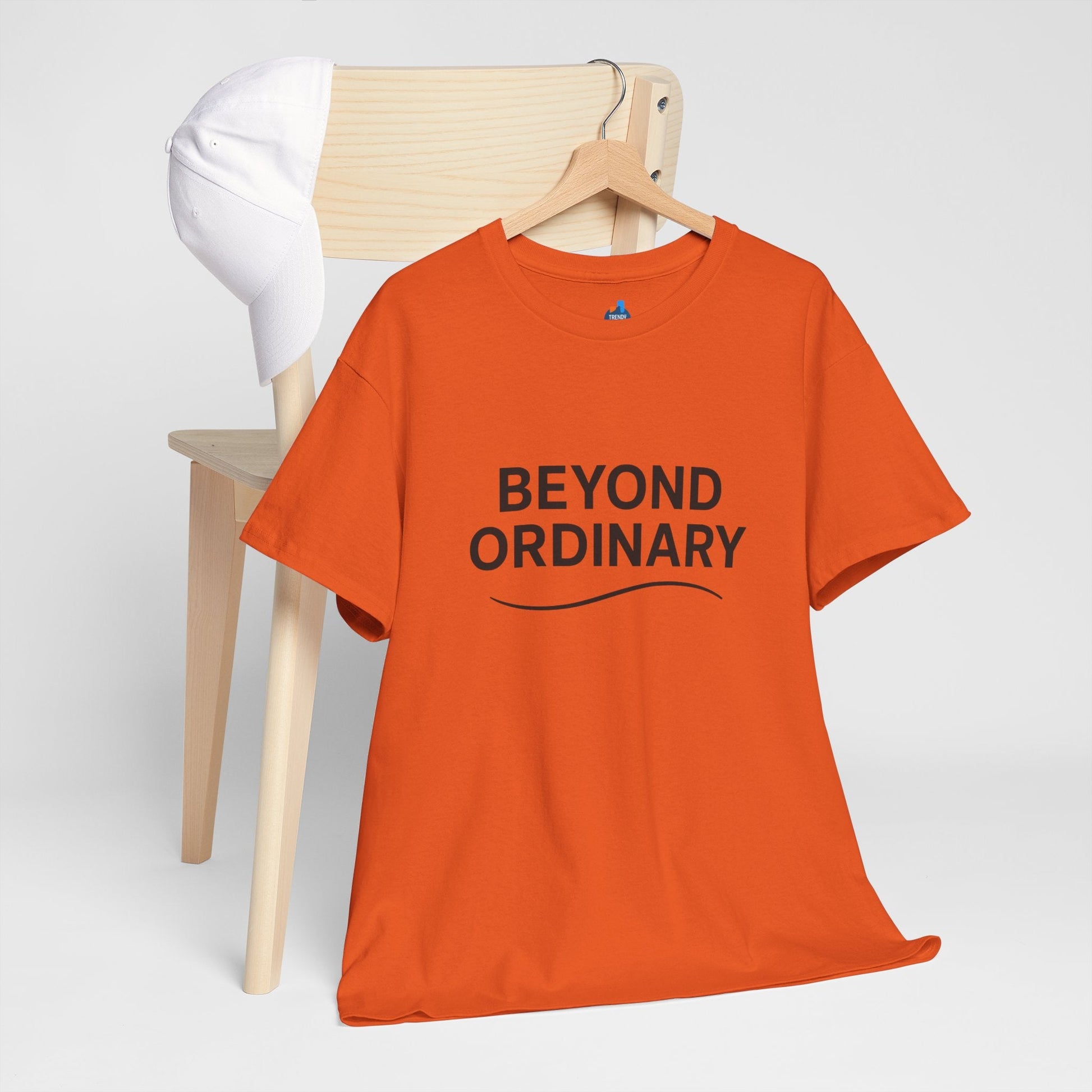 Beyond Ordinary Unisex Cotton Tee - Casual Comfort, Fashion Statement, Gift for Friends, Everyday Wear, Unique Style - Trendy Life Gadgets