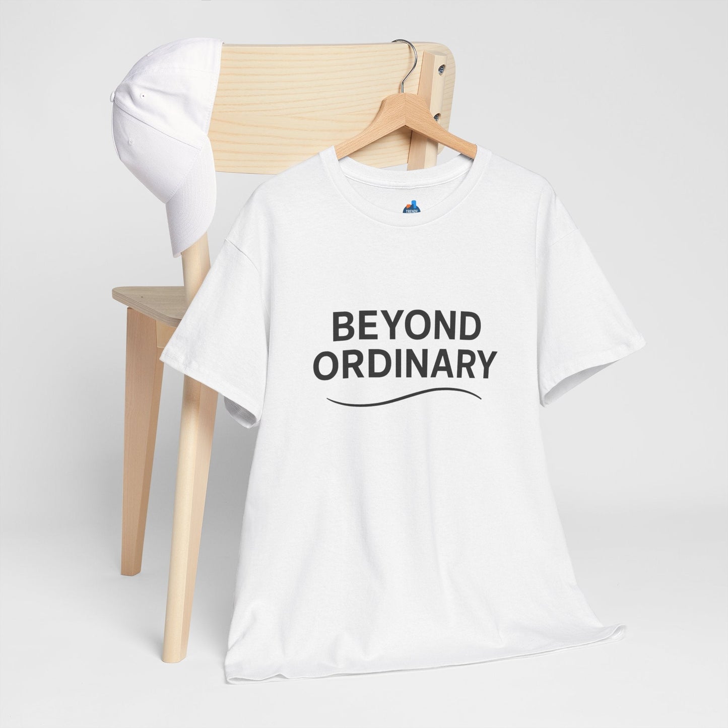 Beyond Ordinary Unisex Cotton Tee - Casual Comfort, Fashion Statement, Gift for Friends, Everyday Wear, Unique Style - Trendy Life Gadgets