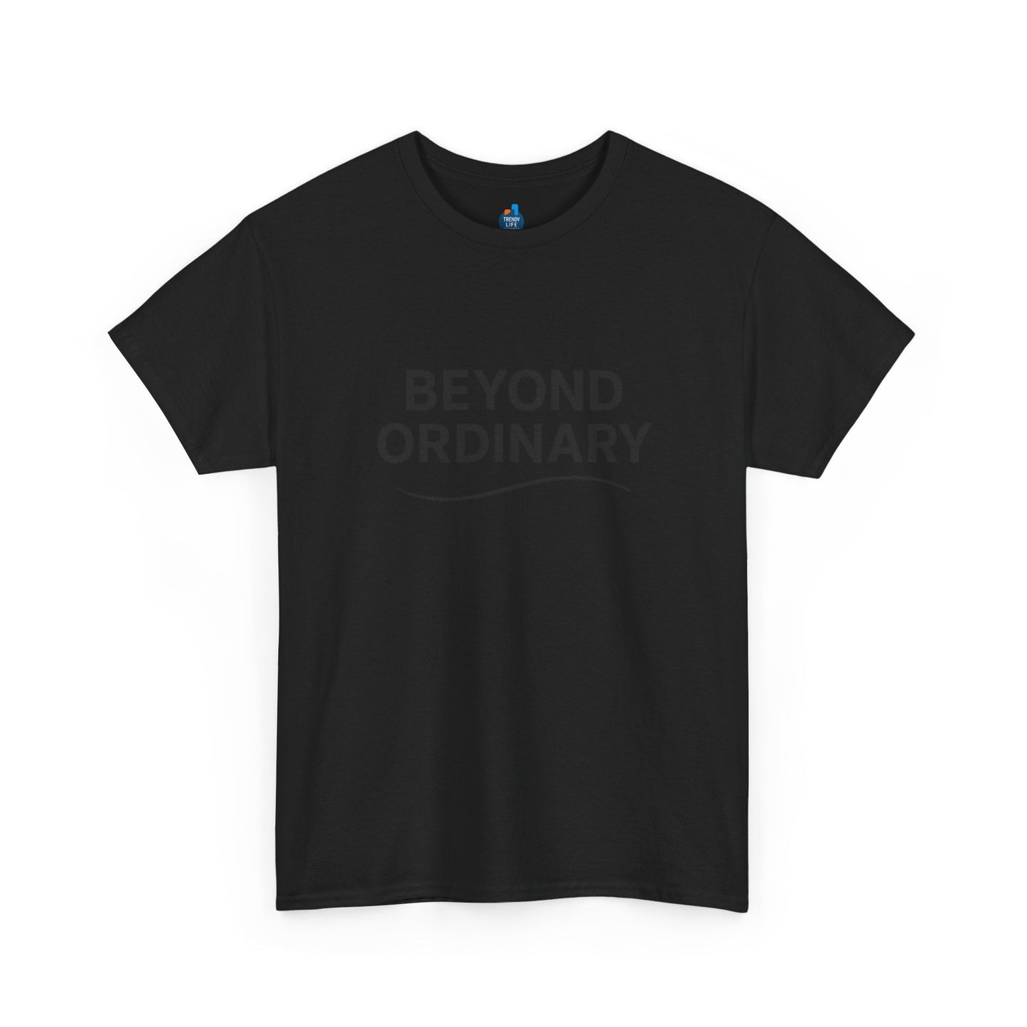 Beyond Ordinary Unisex Cotton Tee - Casual Comfort, Fashion Statement, Gift for Friends, Everyday Wear, Unique Style - Trendy Life Gadgets