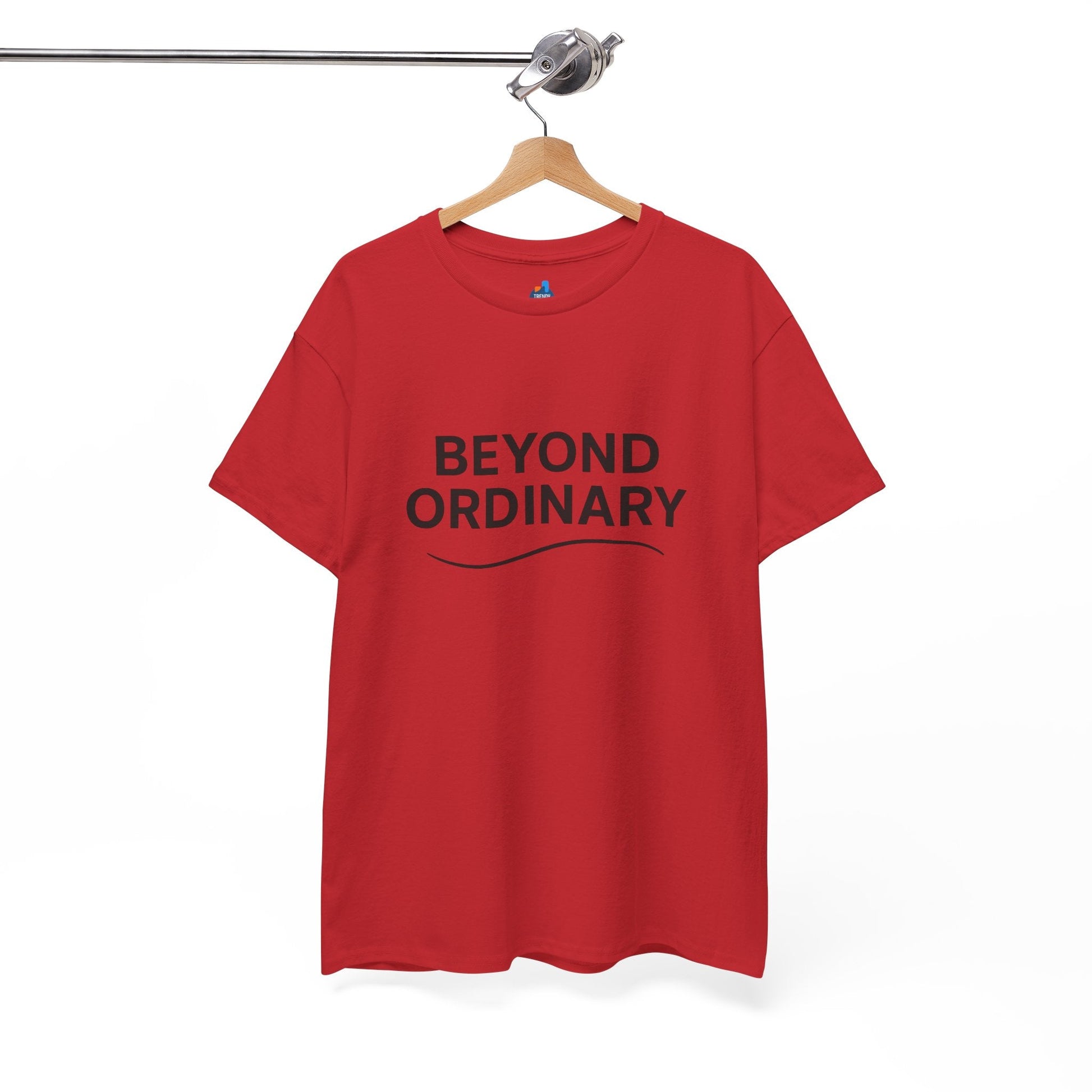 Beyond Ordinary Unisex Cotton Tee - Casual Comfort, Fashion Statement, Gift for Friends, Everyday Wear, Unique Style - Trendy Life Gadgets