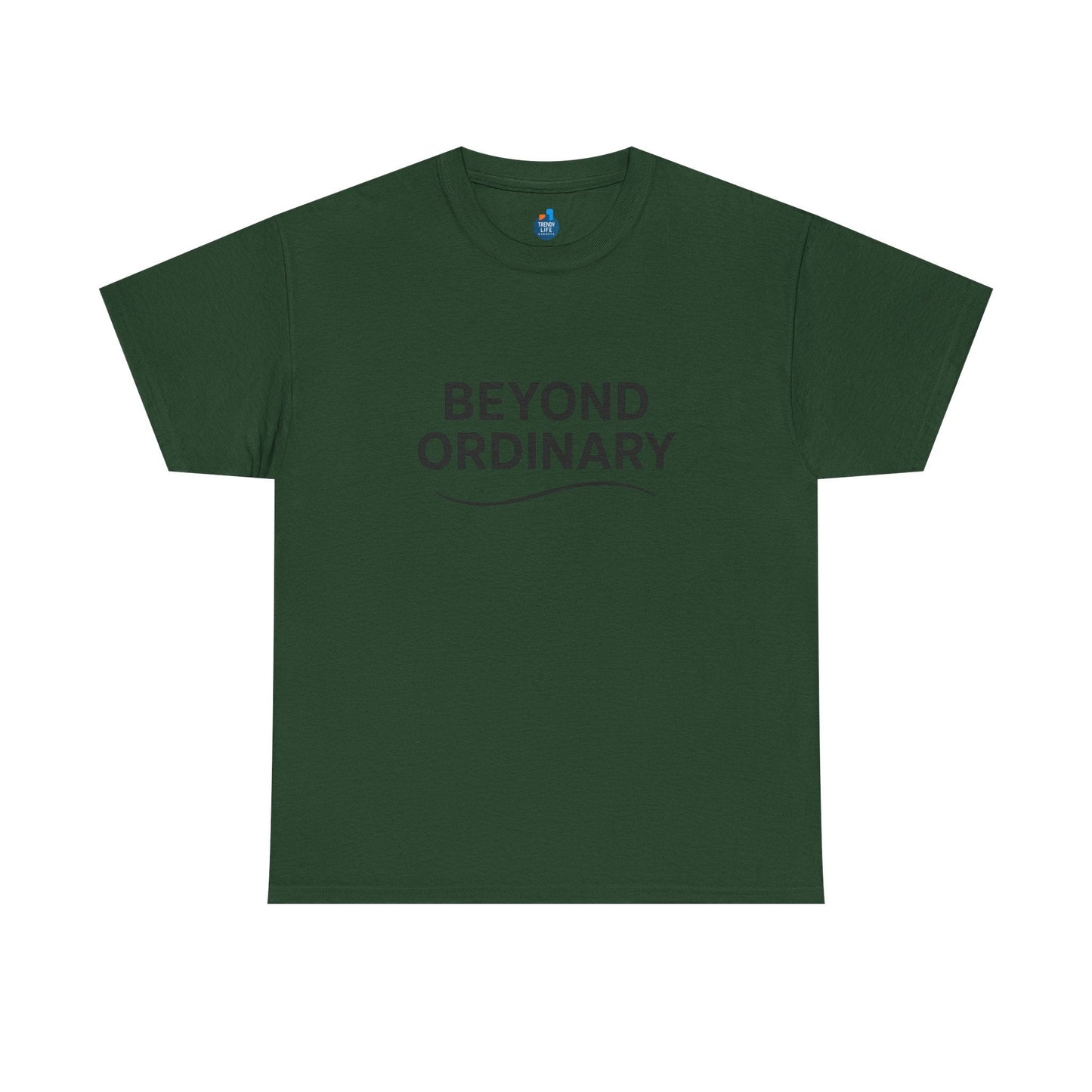 Beyond Ordinary Unisex Cotton Tee - Casual Comfort, Fashion Statement, Gift for Friends, Everyday Wear, Unique Style - Trendy Life Gadgets