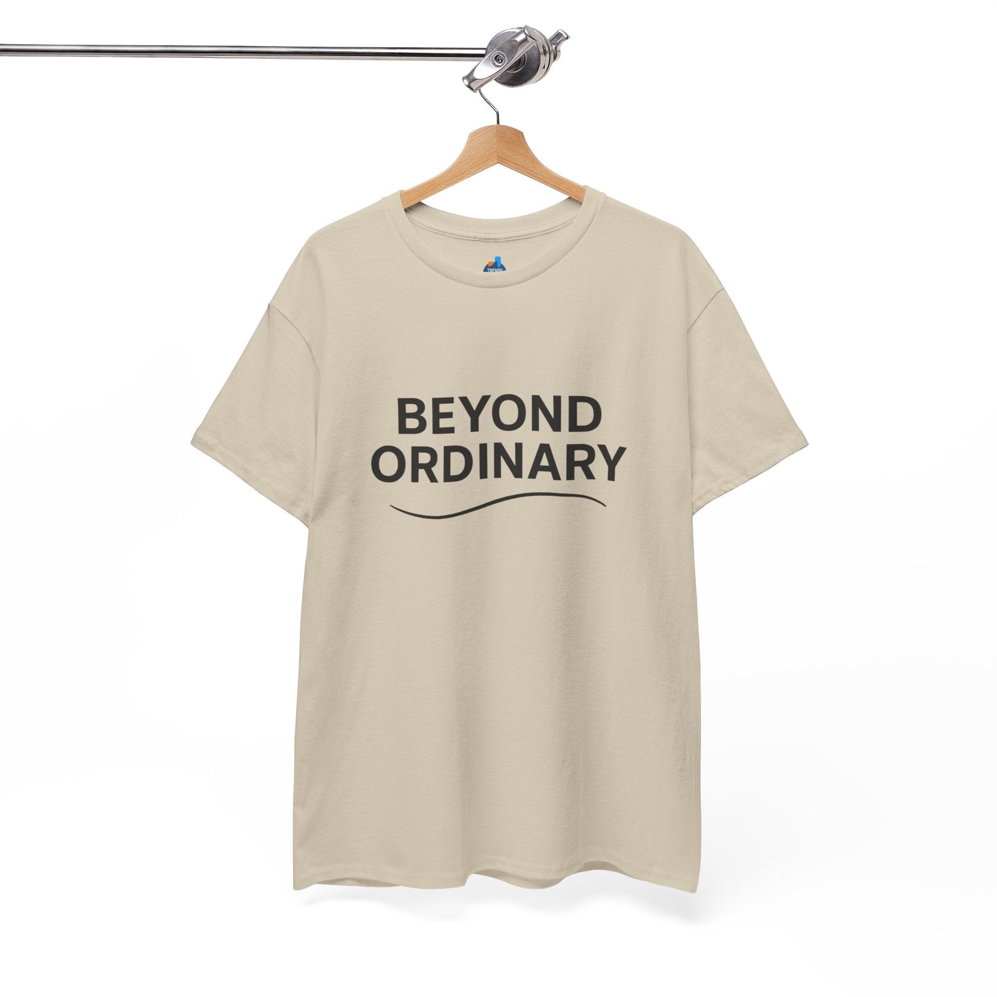 Beyond Ordinary Unisex Cotton Tee - Casual Comfort, Fashion Statement, Gift for Friends, Everyday Wear, Unique Style - Trendy Life Gadgets
