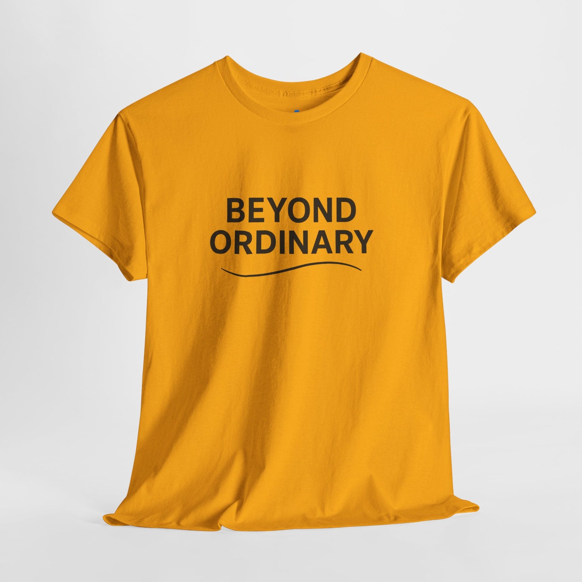 Beyond Ordinary Unisex Cotton Tee - Casual Comfort, Fashion Statement, Gift for Friends, Everyday Wear, Unique Style - Trendy Life Gadgets