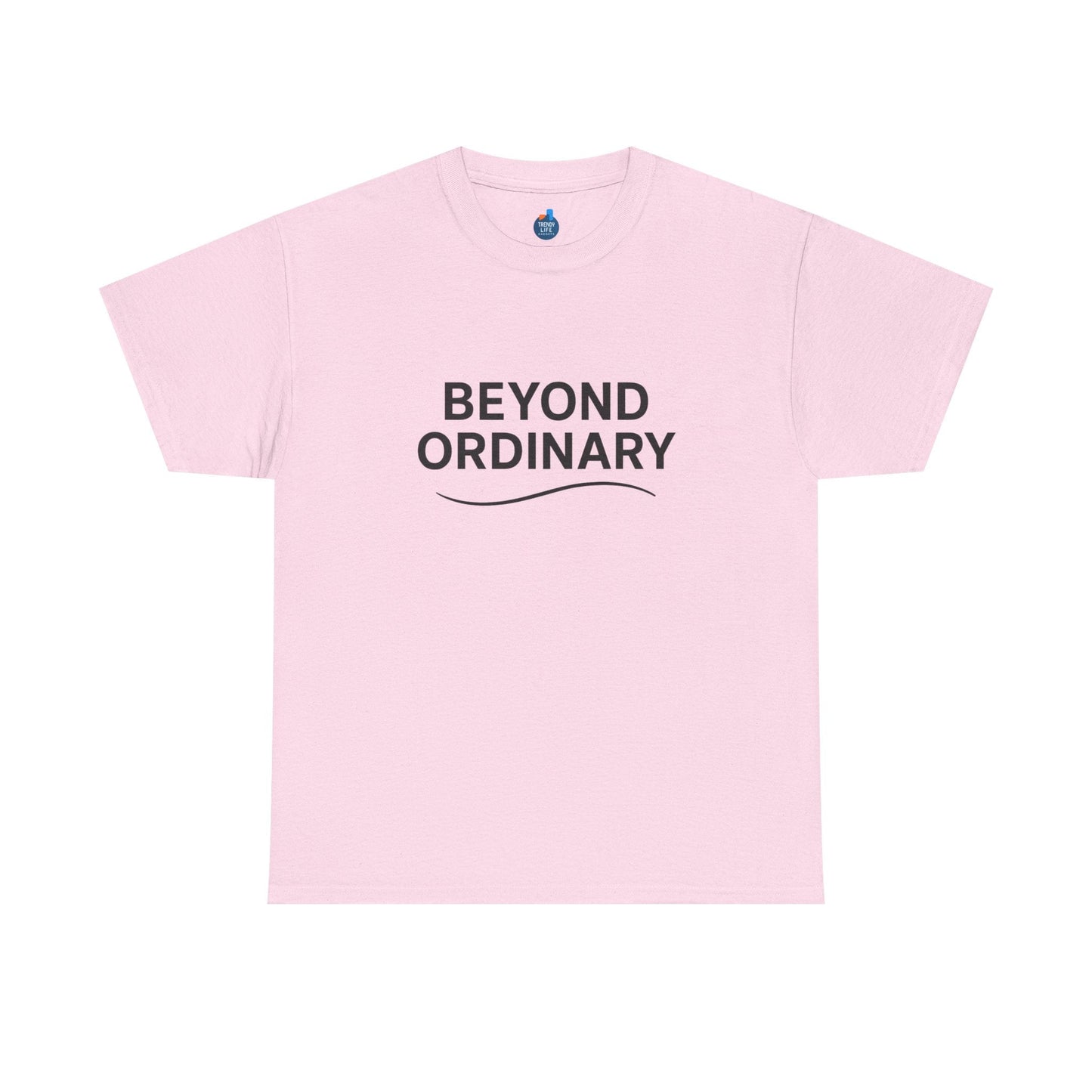 Beyond Ordinary Unisex Cotton Tee - Casual Comfort, Fashion Statement, Gift for Friends, Everyday Wear, Unique Style - Trendy Life Gadgets
