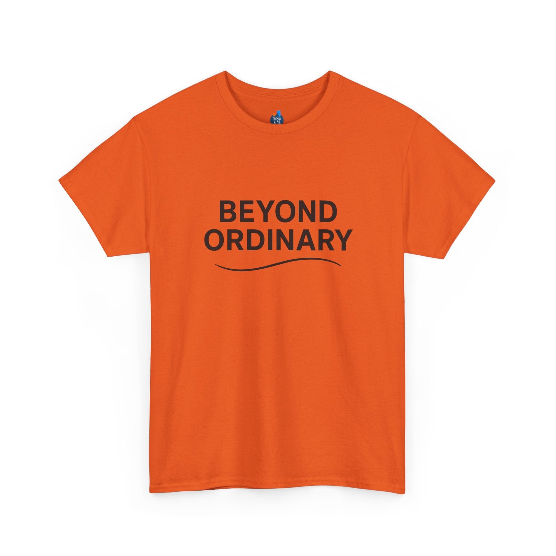 Beyond Ordinary Unisex Cotton Tee - Casual Comfort, Fashion Statement, Gift for Friends, Everyday Wear, Unique Style - Trendy Life Gadgets