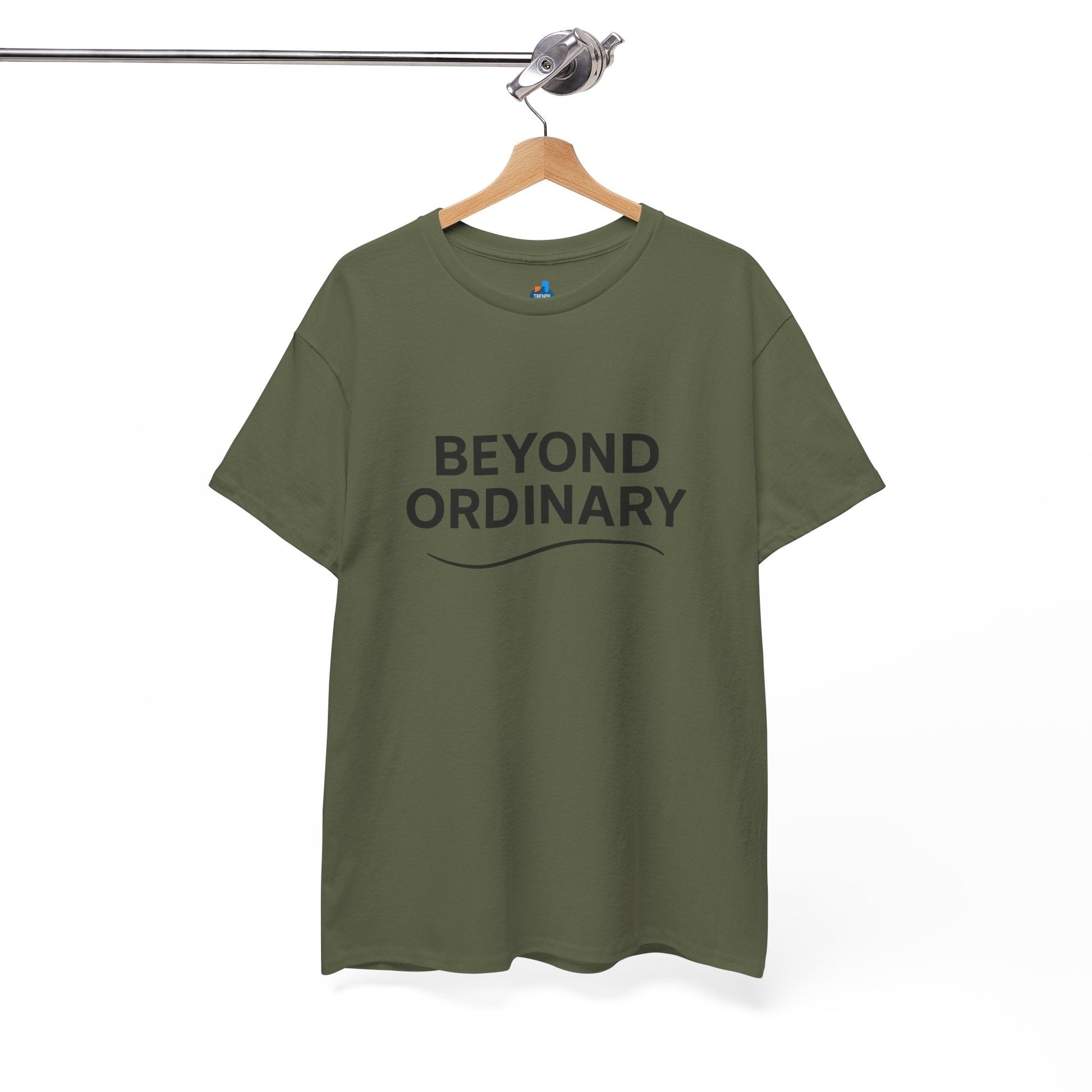 Beyond Ordinary Unisex Cotton Tee - Casual Comfort, Fashion Statement, Gift for Friends, Everyday Wear, Unique Style - Trendy Life Gadgets