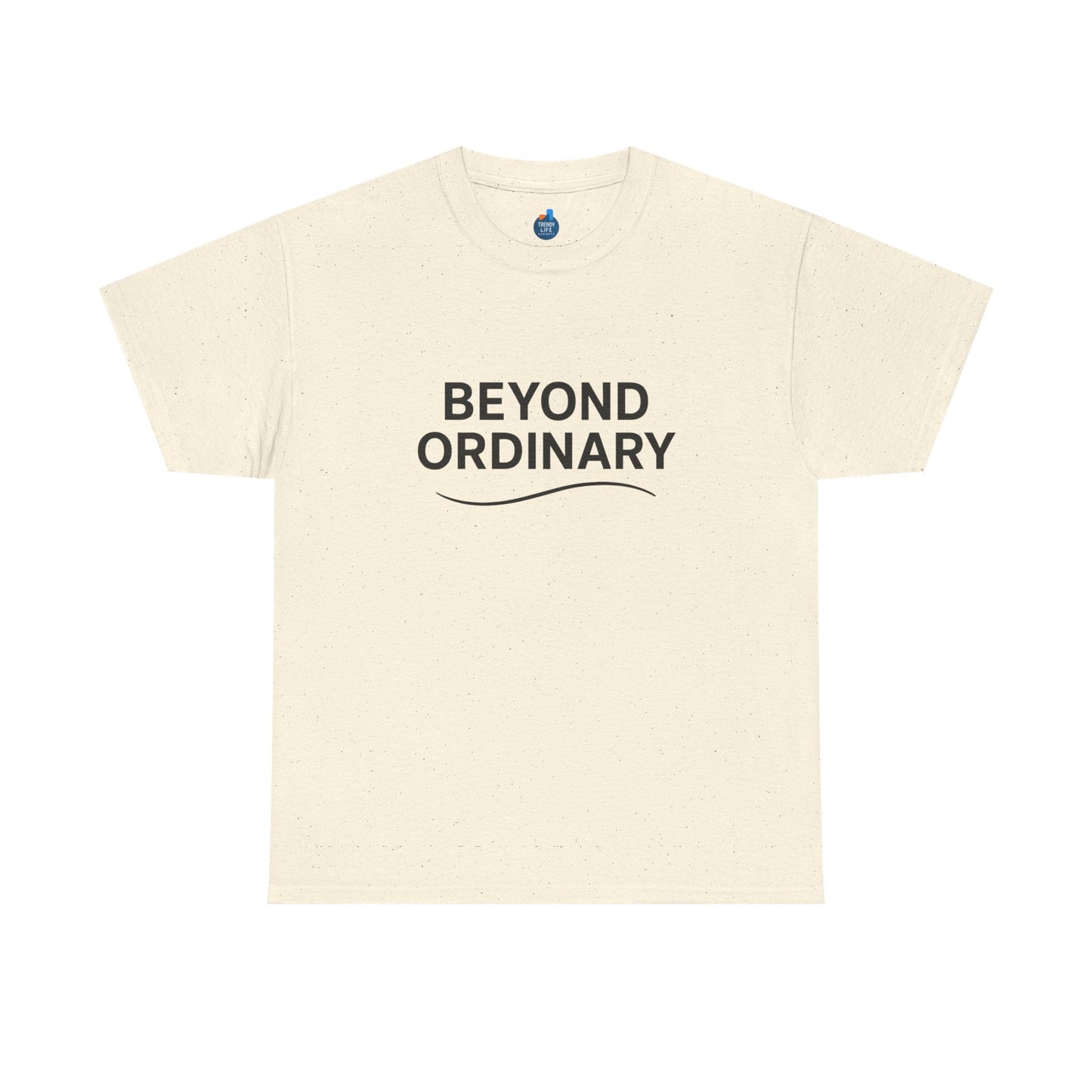 Beyond Ordinary Unisex Cotton Tee - Casual Comfort, Fashion Statement, Gift for Friends, Everyday Wear, Unique Style - Trendy Life Gadgets