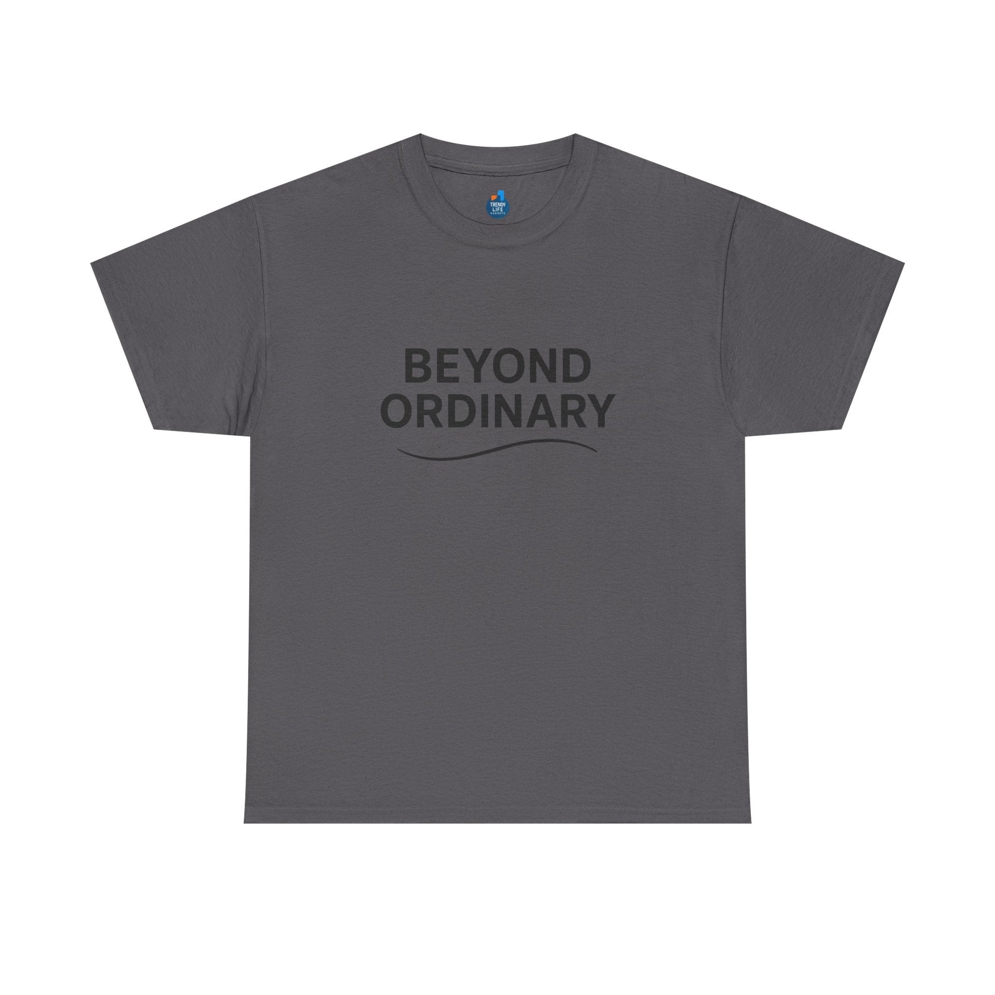 Beyond Ordinary Unisex Cotton Tee - Casual Comfort, Fashion Statement, Gift for Friends, Everyday Wear, Unique Style - Trendy Life Gadgets