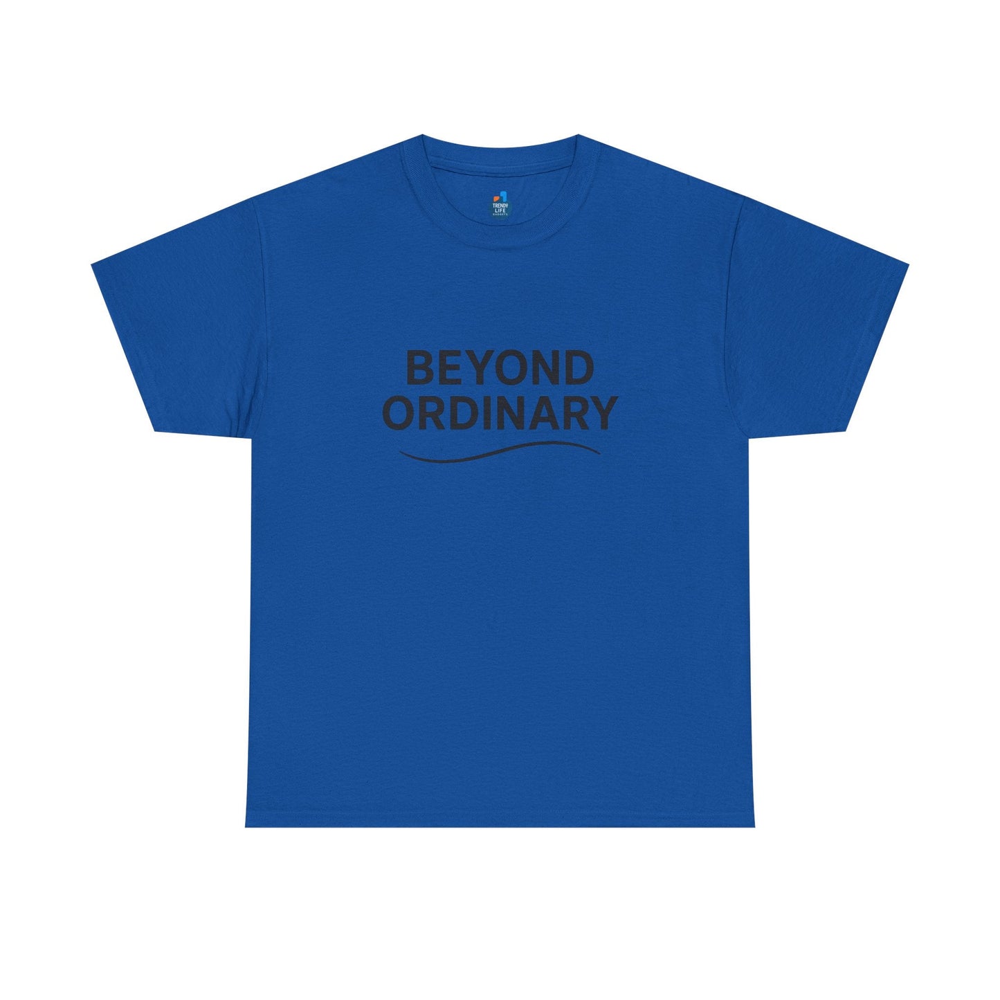 Beyond Ordinary Unisex Cotton Tee - Casual Comfort, Fashion Statement, Gift for Friends, Everyday Wear, Unique Style - Trendy Life Gadgets