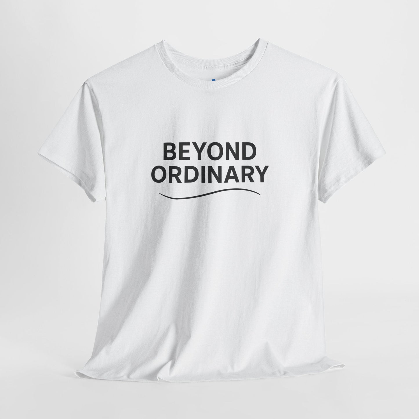 Beyond Ordinary Unisex Cotton Tee - Casual Comfort, Fashion Statement, Gift for Friends, Everyday Wear, Unique Style - Trendy Life Gadgets