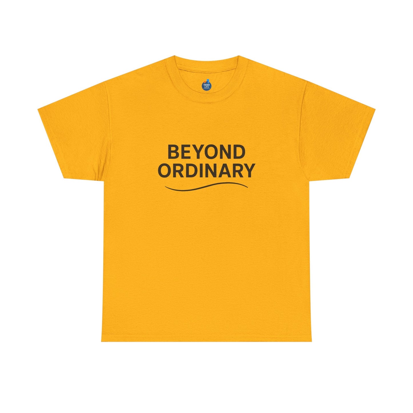 Beyond Ordinary Unisex Cotton Tee - Casual Comfort, Fashion Statement, Gift for Friends, Everyday Wear, Unique Style - Trendy Life Gadgets
