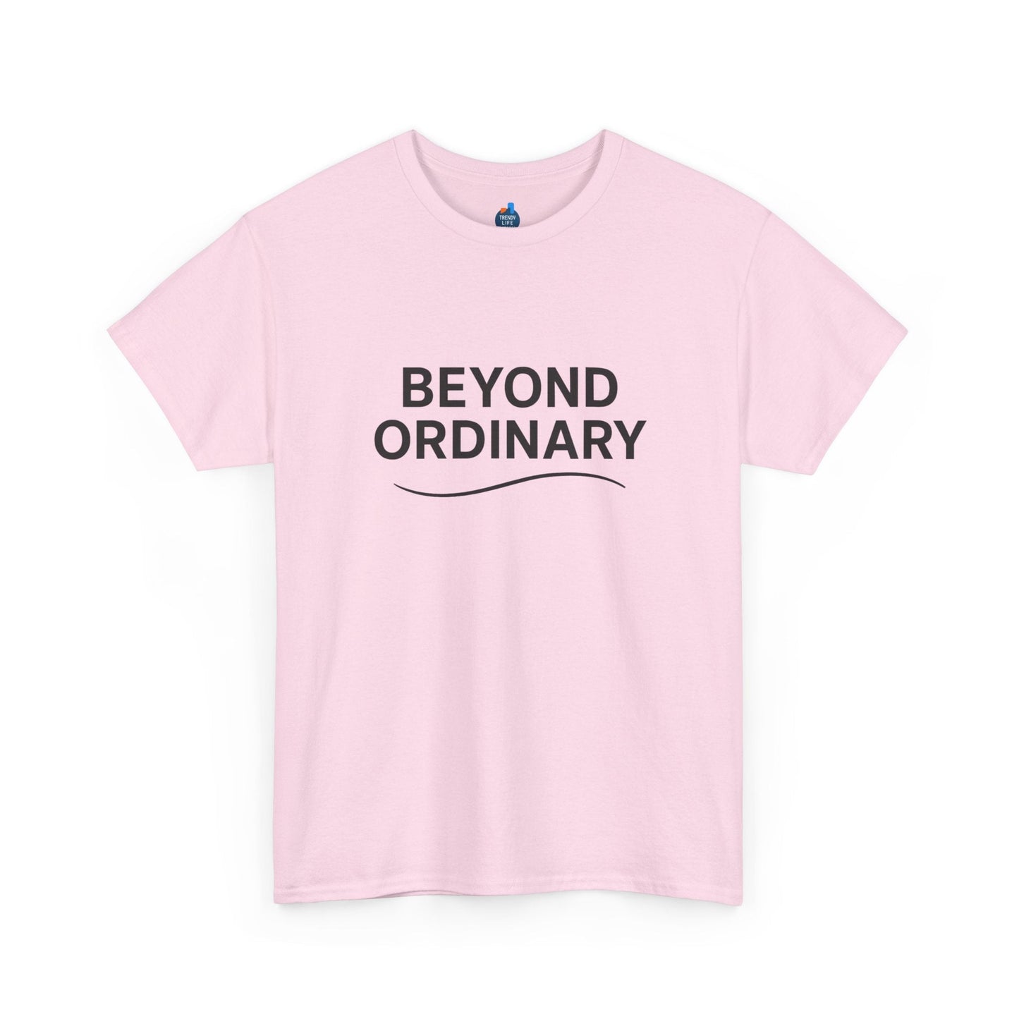 Beyond Ordinary Unisex Cotton Tee - Casual Comfort, Fashion Statement, Gift for Friends, Everyday Wear, Unique Style - Trendy Life Gadgets