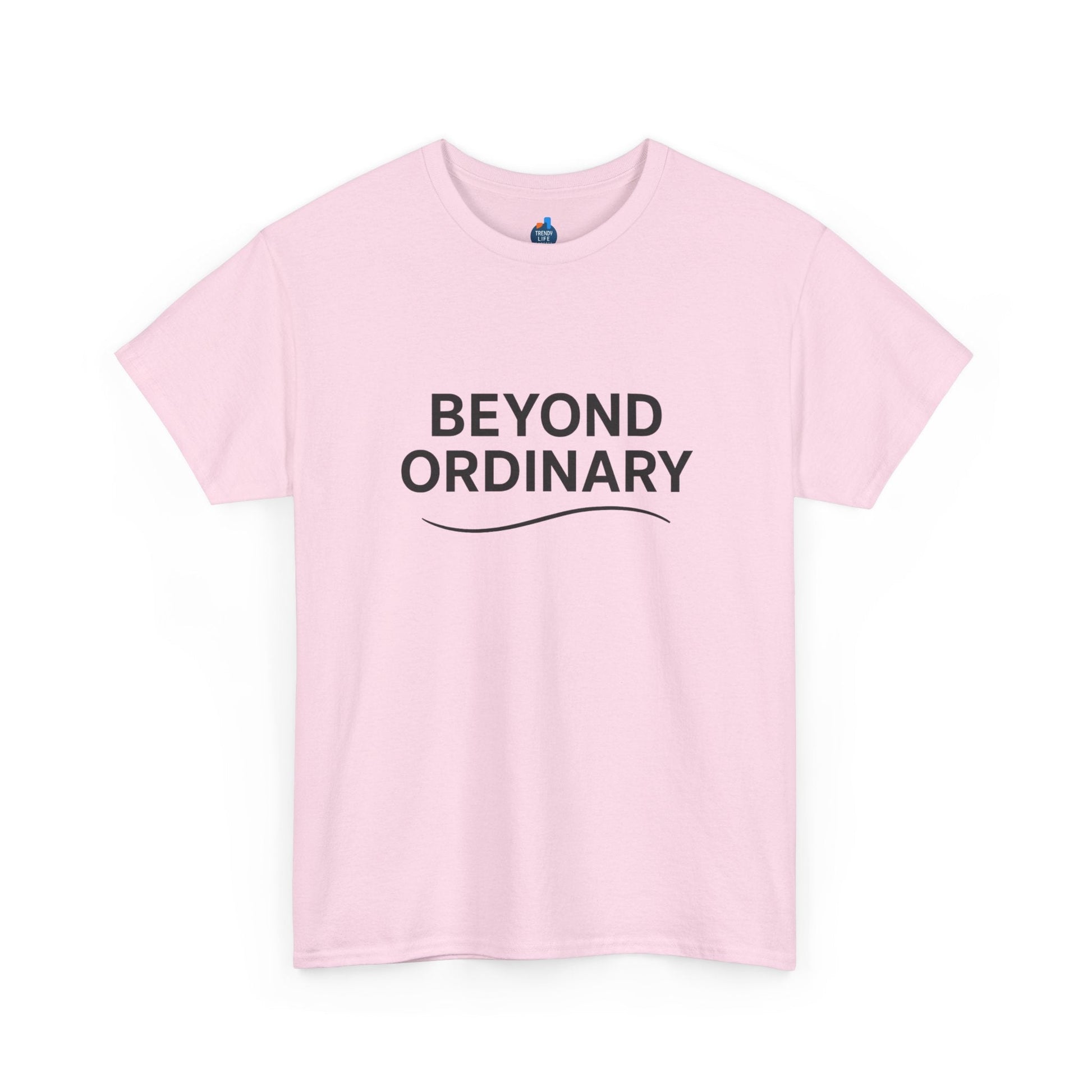 Beyond Ordinary Unisex Cotton Tee - Casual Comfort, Fashion Statement, Gift for Friends, Everyday Wear, Unique Style - Trendy Life Gadgets