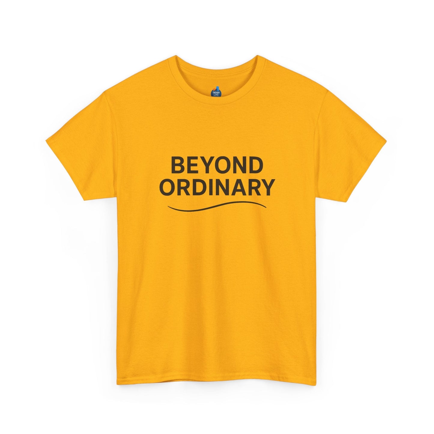 Beyond Ordinary Unisex Cotton Tee - Casual Comfort, Fashion Statement, Gift for Friends, Everyday Wear, Unique Style - Trendy Life Gadgets