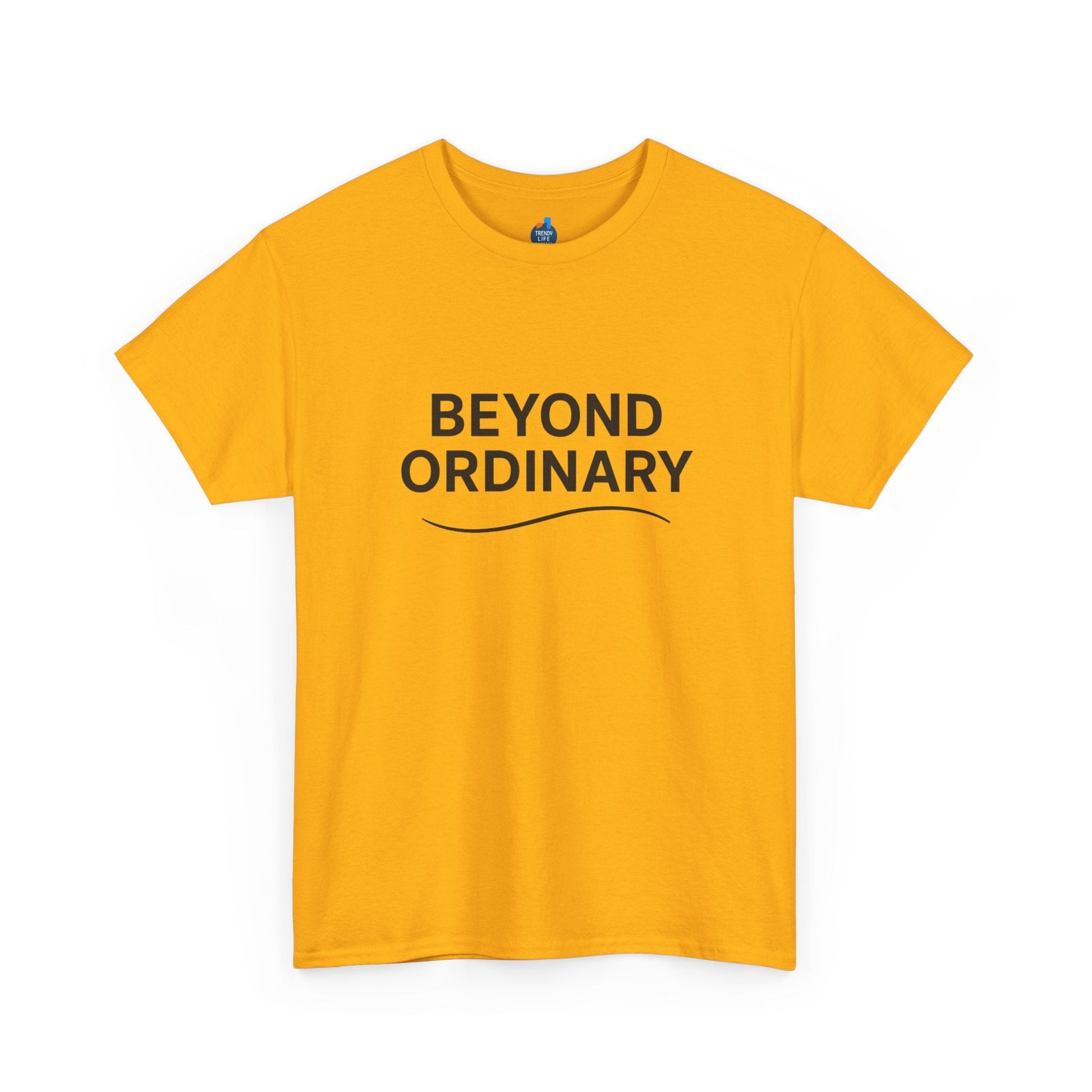 Beyond Ordinary Unisex Cotton Tee - Casual Comfort, Fashion Statement, Gift for Friends, Everyday Wear, Unique Style - Trendy Life Gadgets