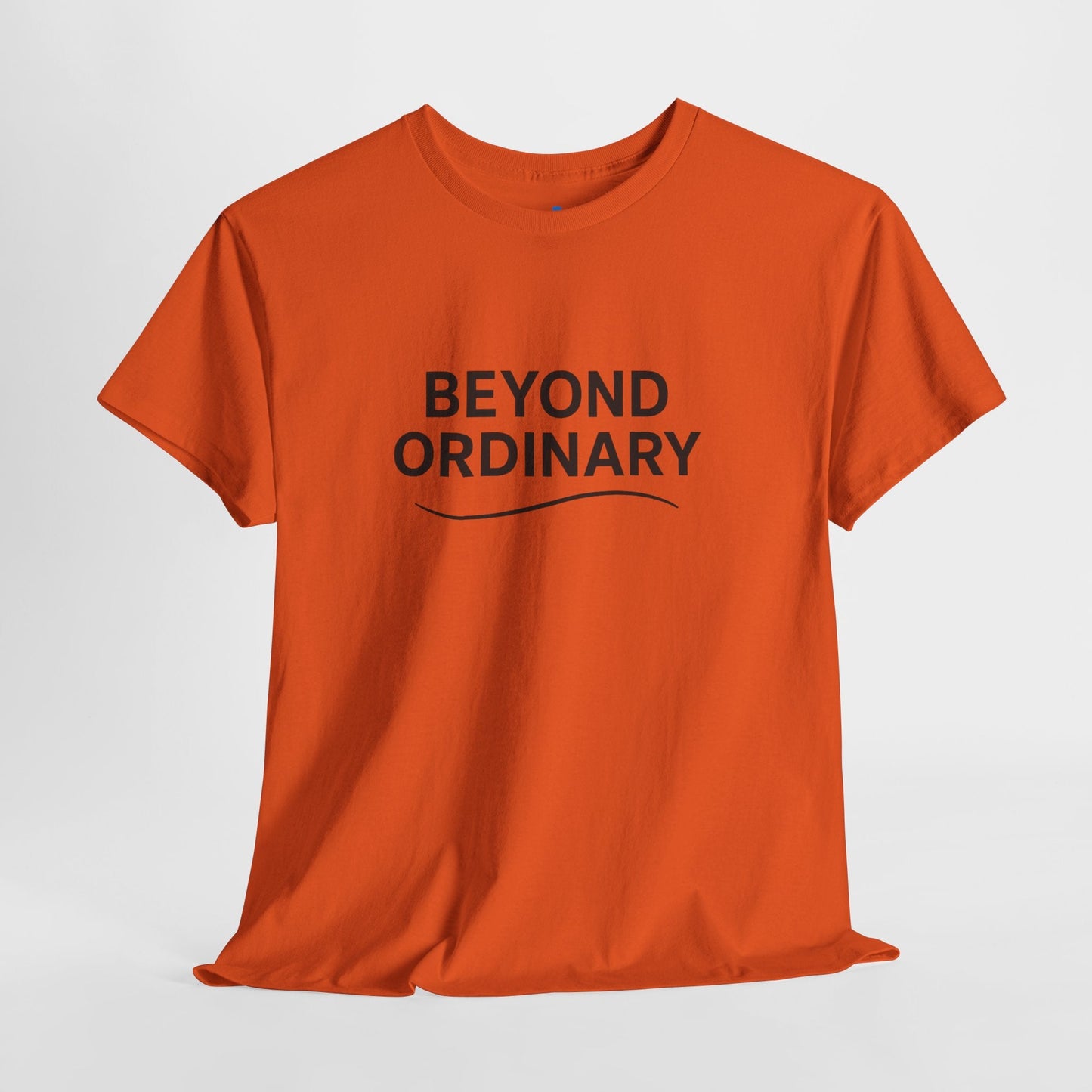 Beyond Ordinary Unisex Cotton Tee - Casual Comfort, Fashion Statement, Gift for Friends, Everyday Wear, Unique Style - Trendy Life Gadgets