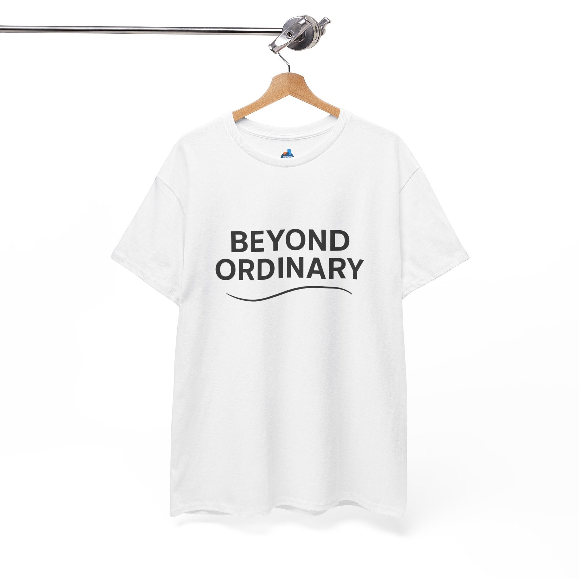 Beyond Ordinary Unisex Cotton Tee - Casual Comfort, Fashion Statement, Gift for Friends, Everyday Wear, Unique Style - Trendy Life Gadgets