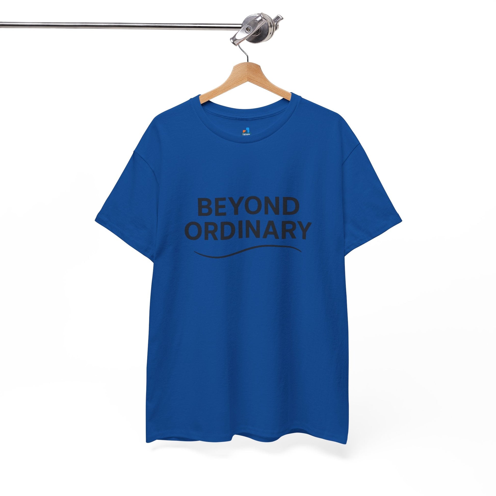 Beyond Ordinary Unisex Cotton Tee - Casual Comfort, Fashion Statement, Gift for Friends, Everyday Wear, Unique Style - Trendy Life Gadgets