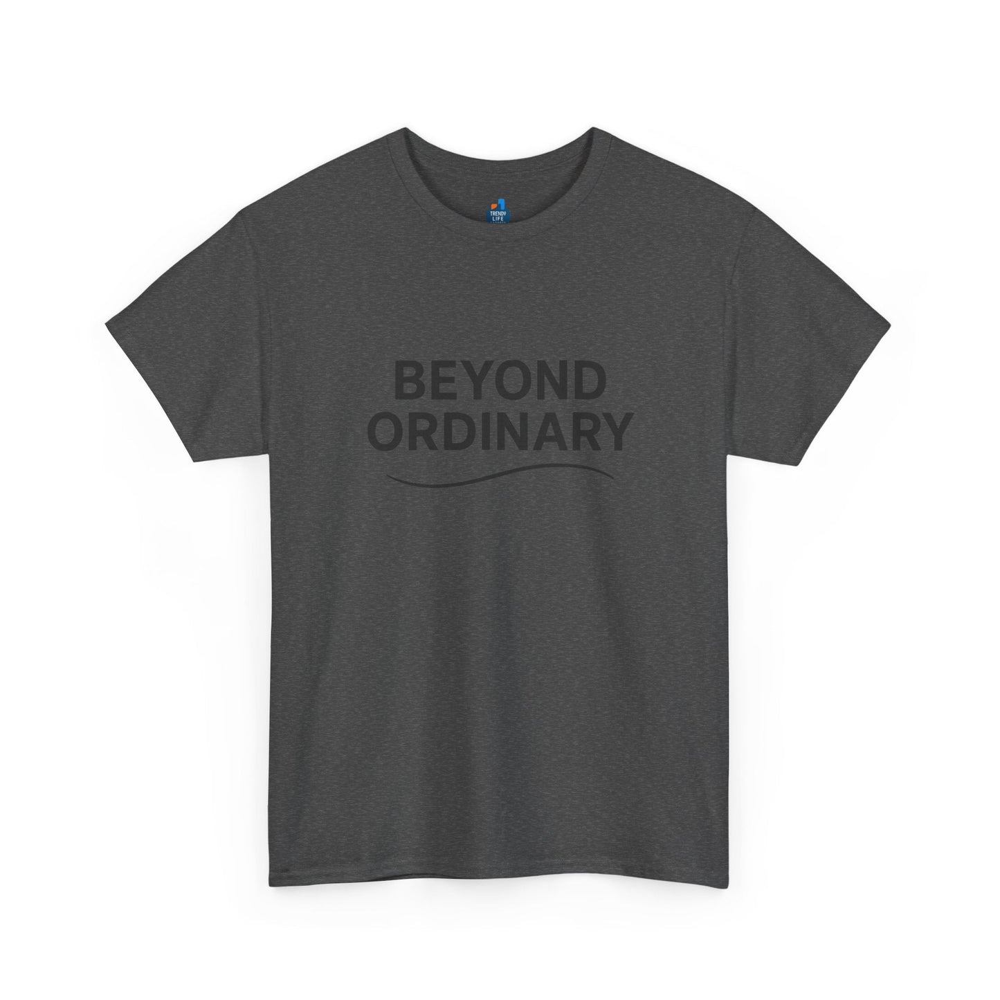 Beyond Ordinary Unisex Cotton Tee - Casual Comfort, Fashion Statement, Gift for Friends, Everyday Wear, Unique Style - Trendy Life Gadgets